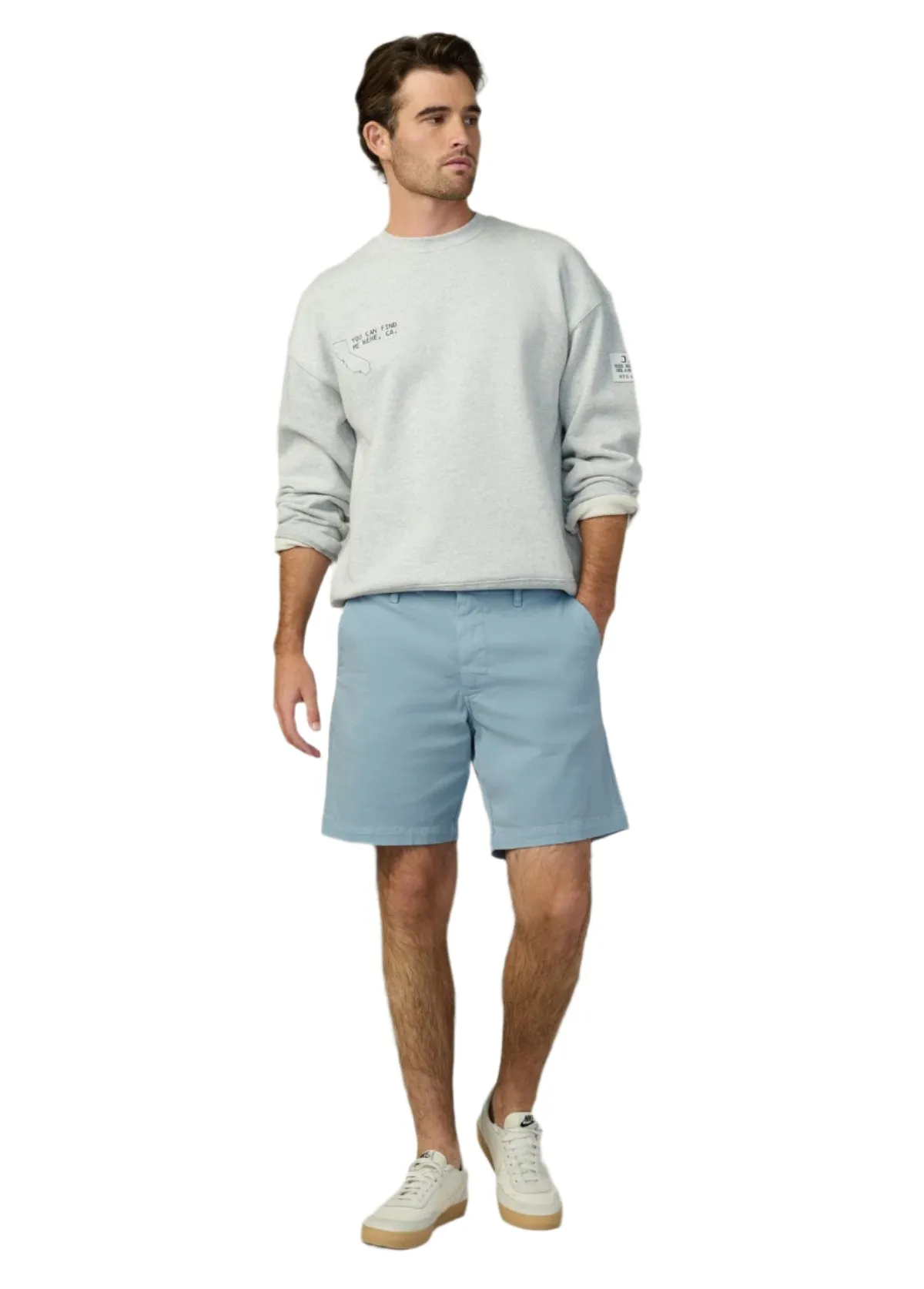 Palmer Short - Windward Blue Eco - friendly Flame Retardant Coating