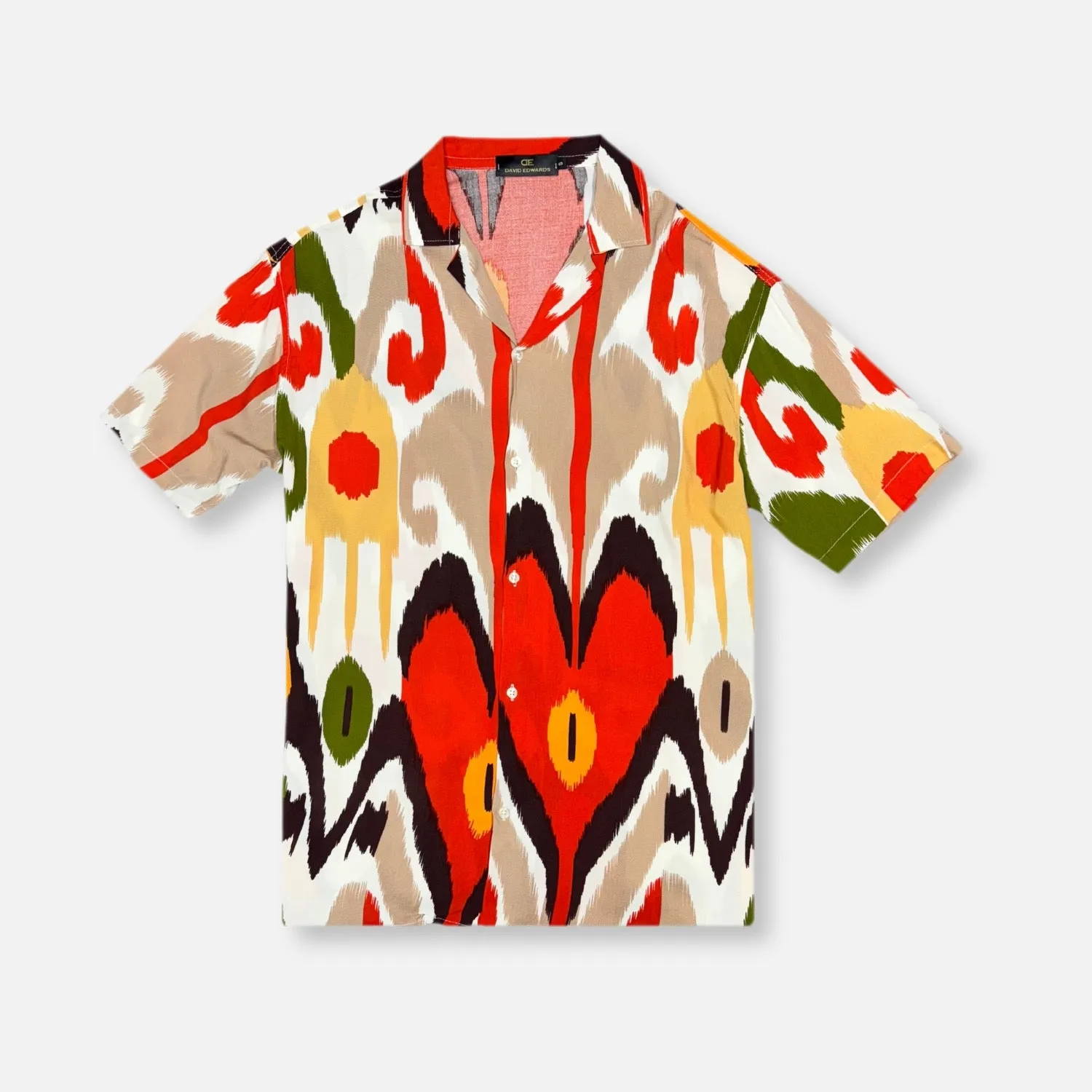 Glass Fit OdorControl Treatment Daze Tropical Resort Revere Collar Shirt