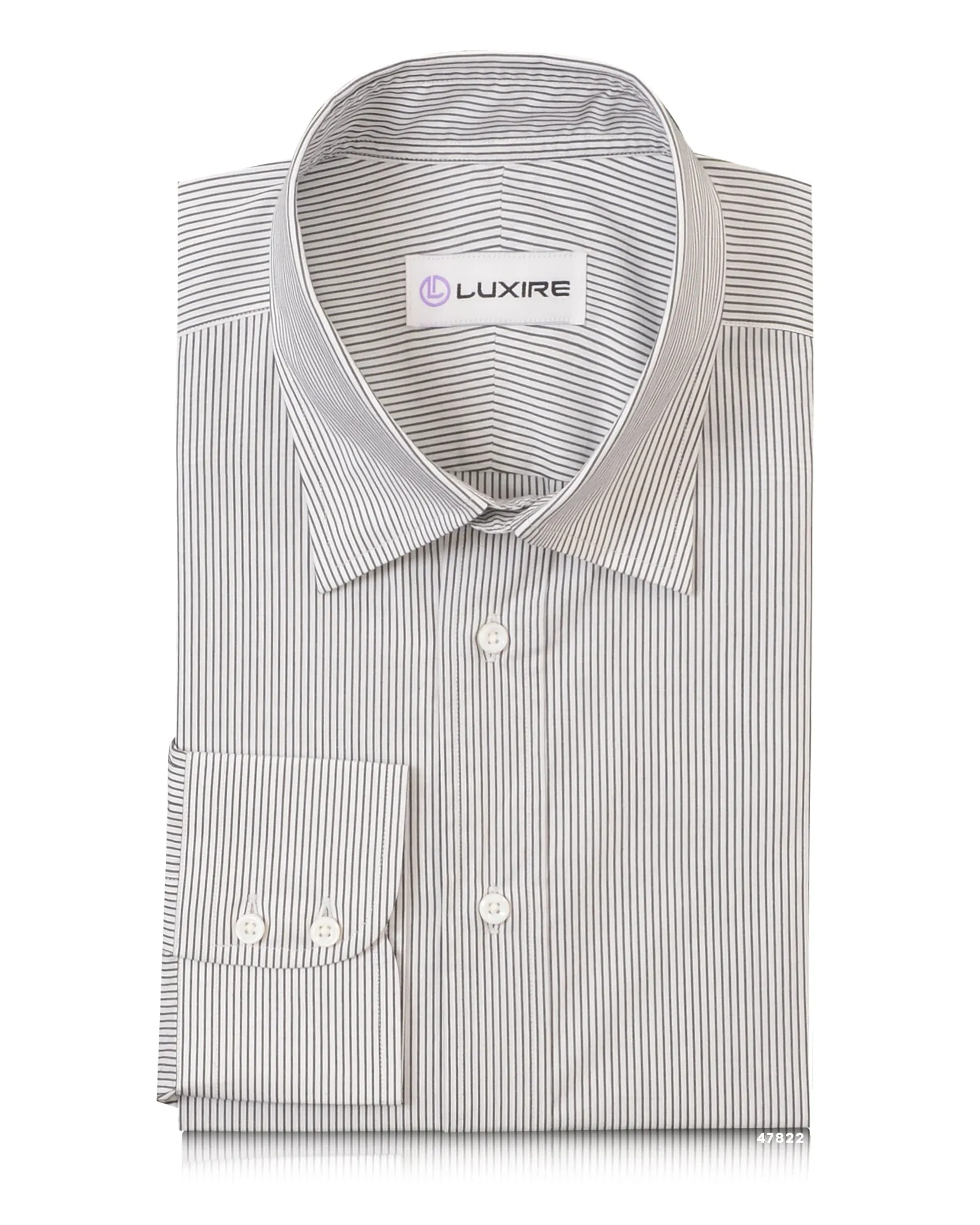 High-End Look Brembana Black White Candy Stripes