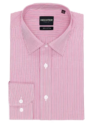 Classic Look Liberty Business Pink Striped Shirt
