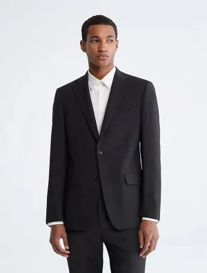 Calvin Klein Ultra Slim Fit Suit in Black Flex Fit Fabric Non Irritating Lining