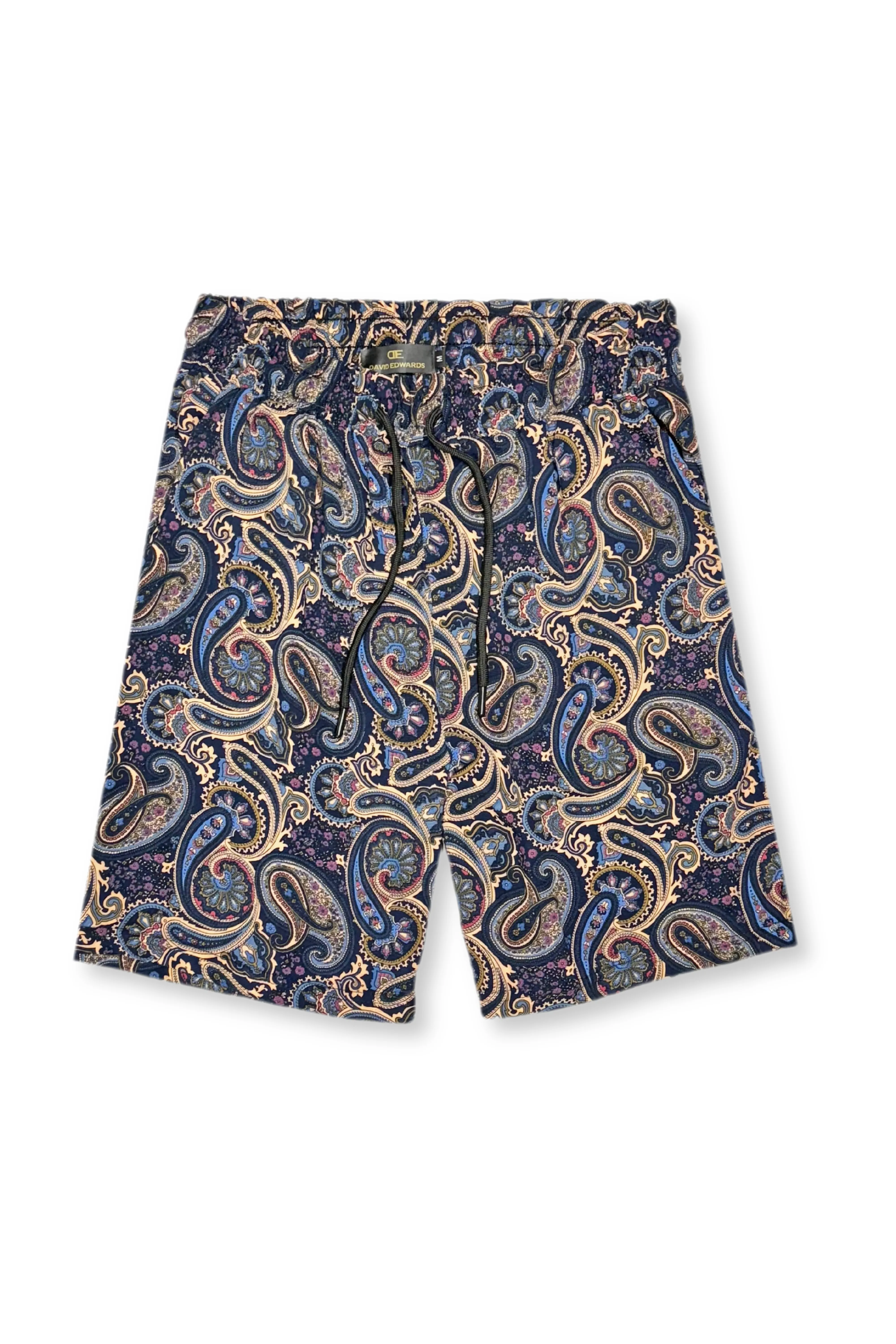 Breathable fabric Cool Look Dargan Tropical Drawstring Shorts