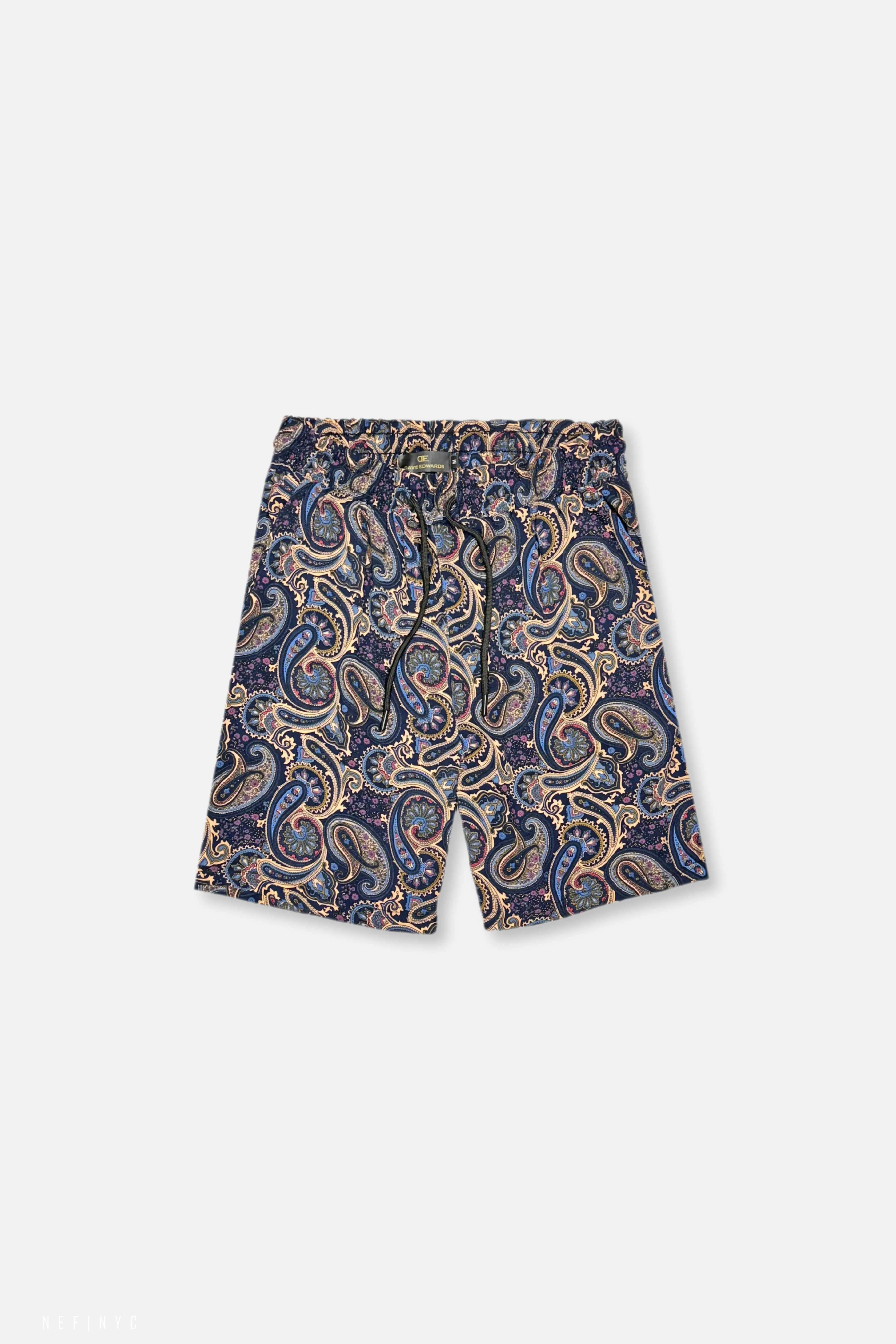 No Pinch Dargan Tropical Drawstring Shorts