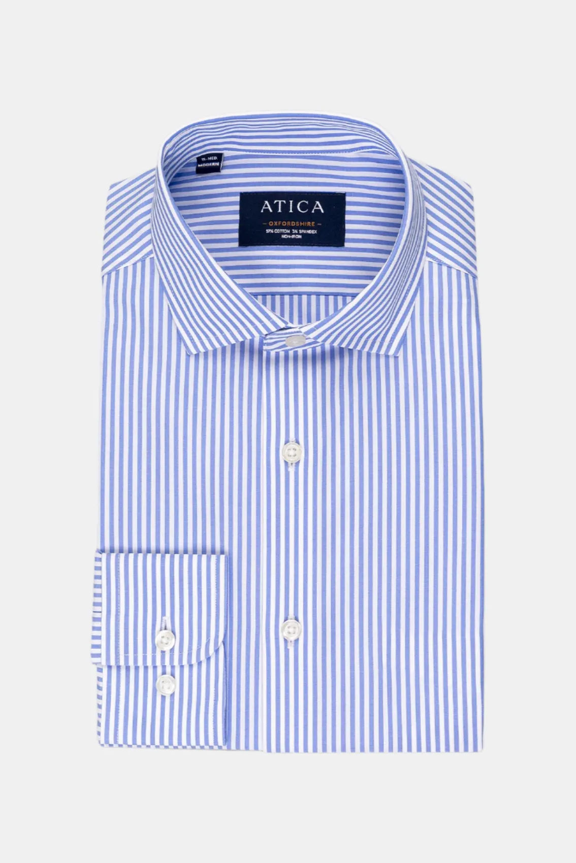 Beach Attire Oxfordshire Blue Stripe Shirt