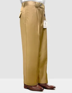 SecureClosures CAMEL WIDE LEG DRESS PANTS