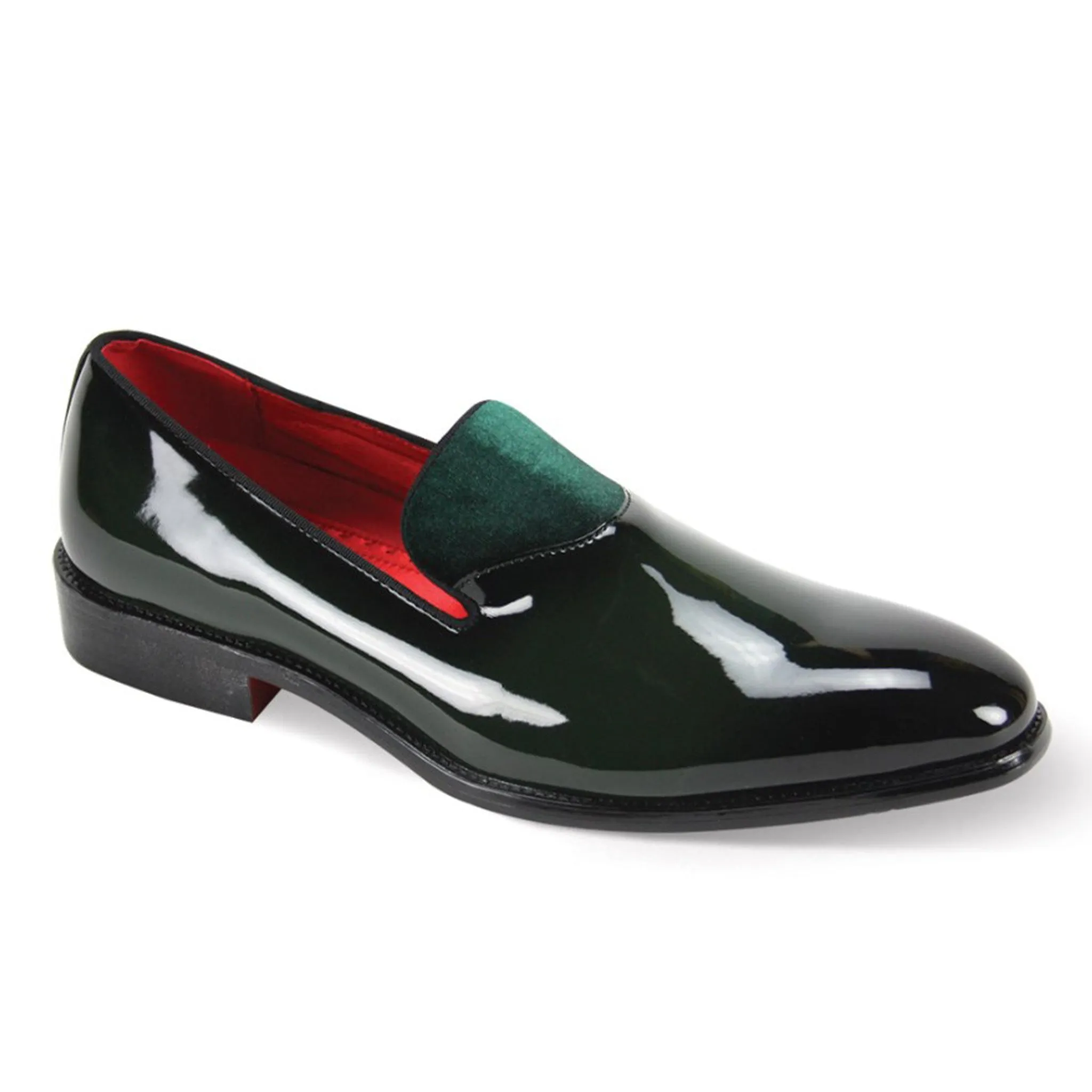 Durable Build Weekend Errands H. Green Patent Fashion Loafer