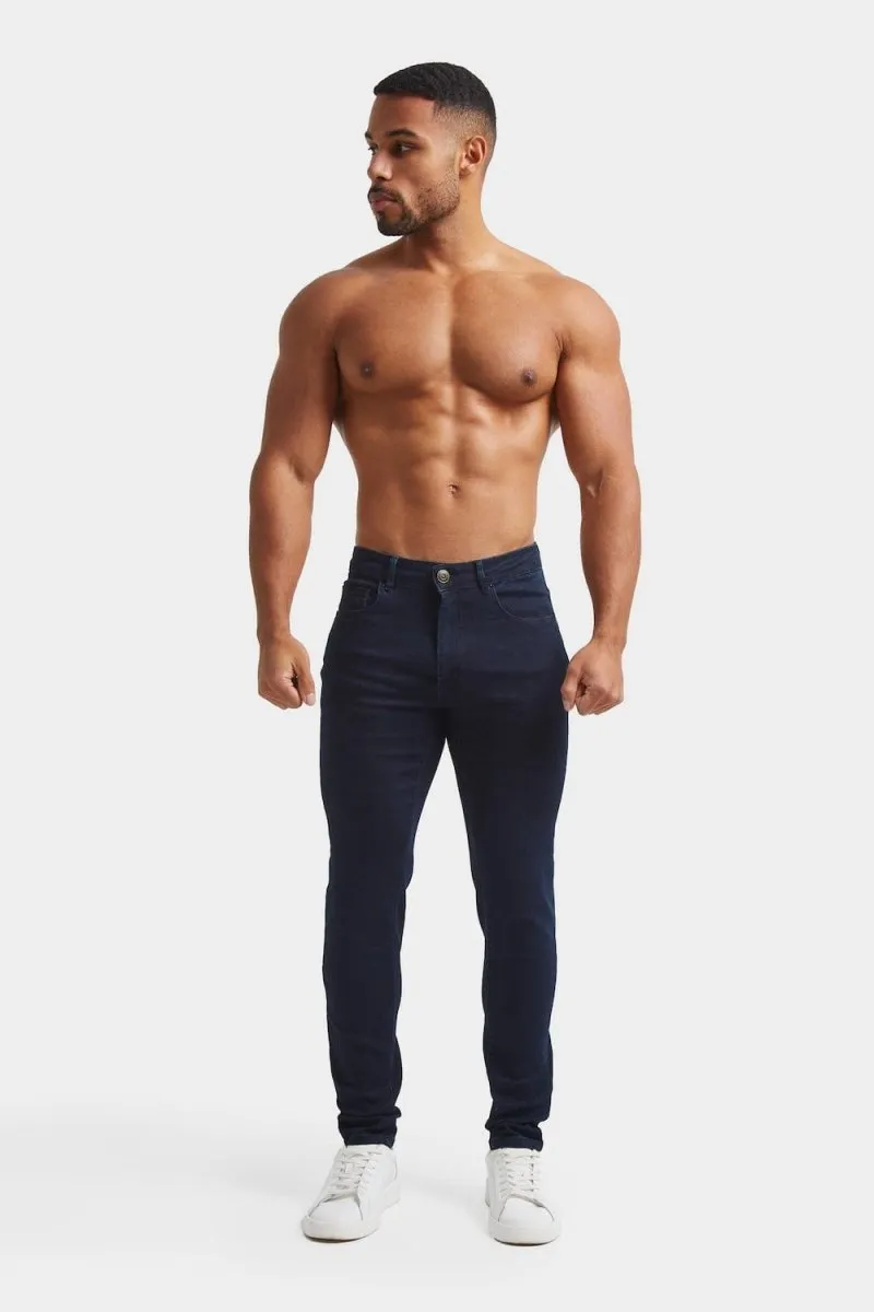 Neutral Fit Piece Athletic Fit Jeans in Indigo