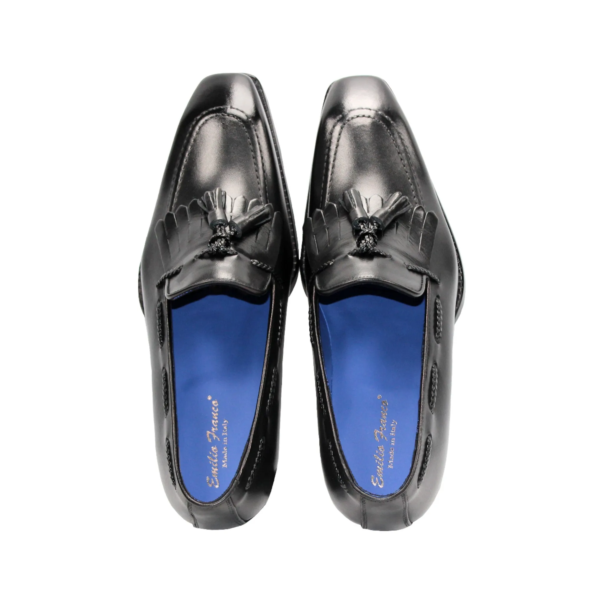 Shock absorption Emilio Franco "Tommaso" Black Shoes