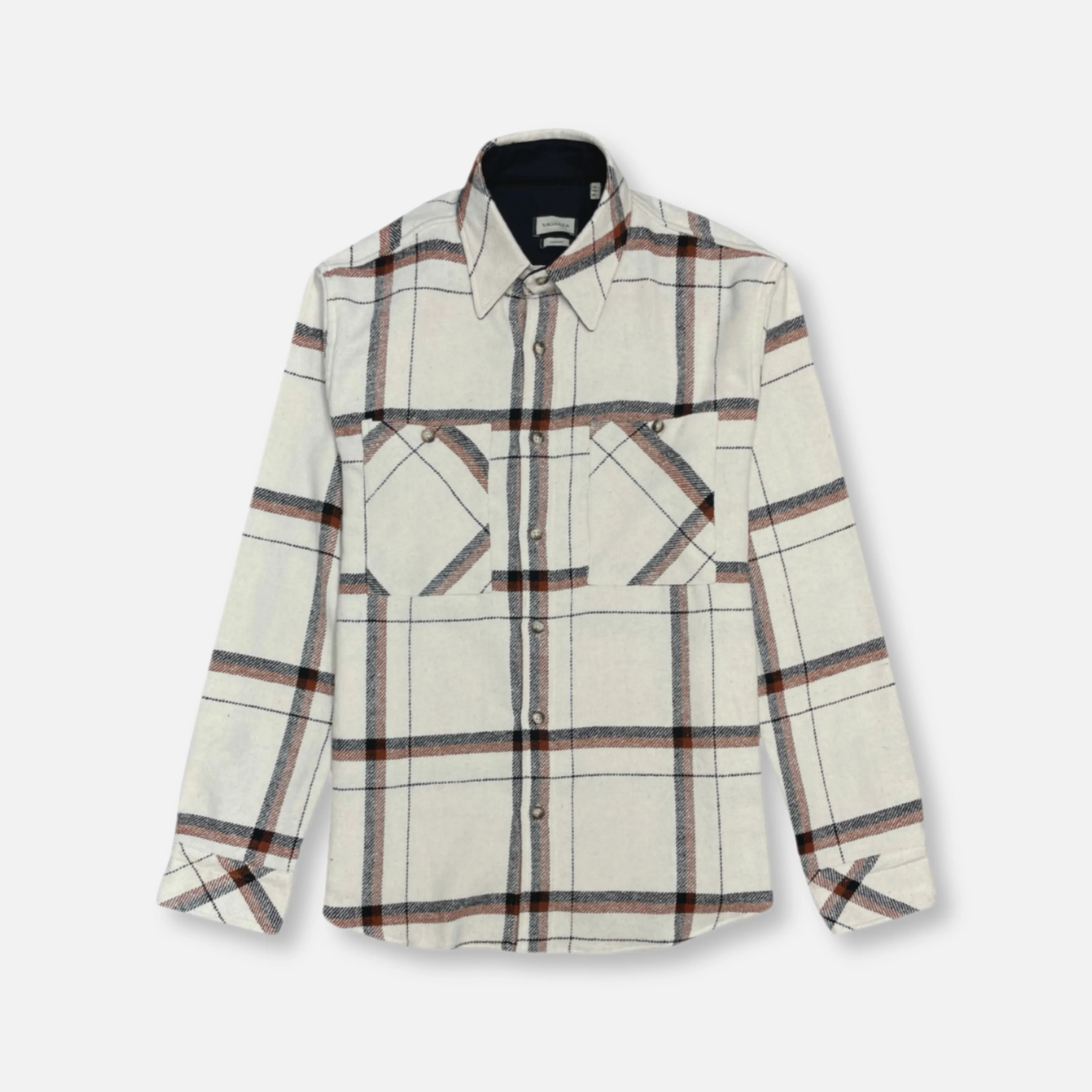 Casual Blouse WaterRepellent Surface Vinny Plaid Flannel Shirt