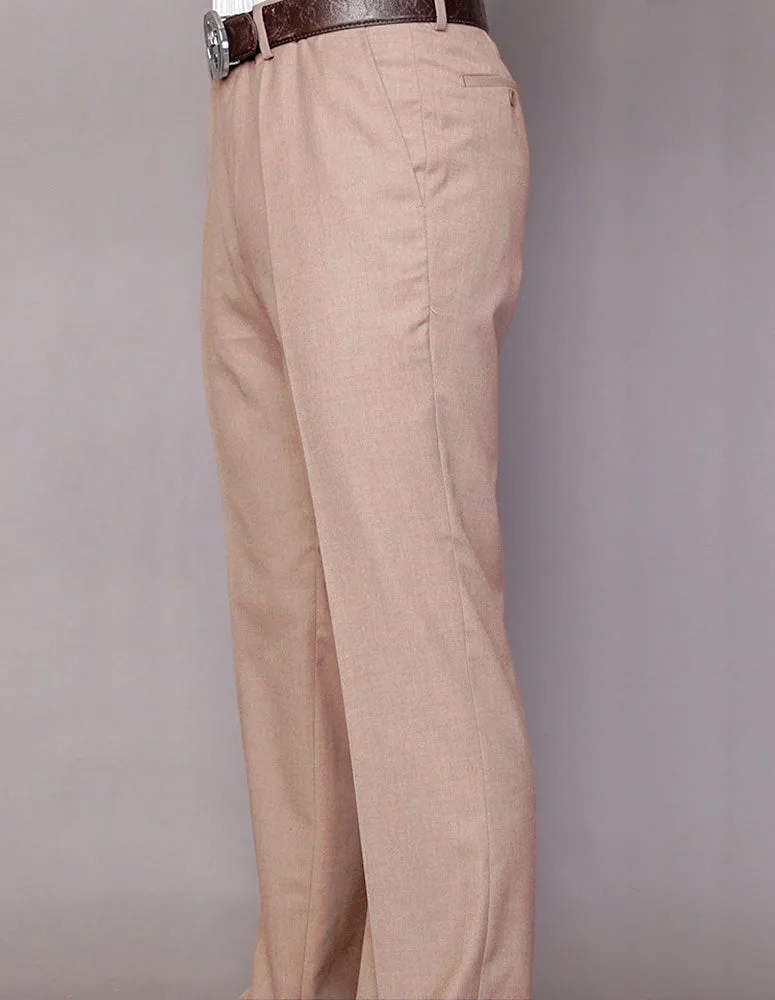 CHAMPAGNE MODERN FIT FLAT FRONT DRESS PANTS Adaptable Style