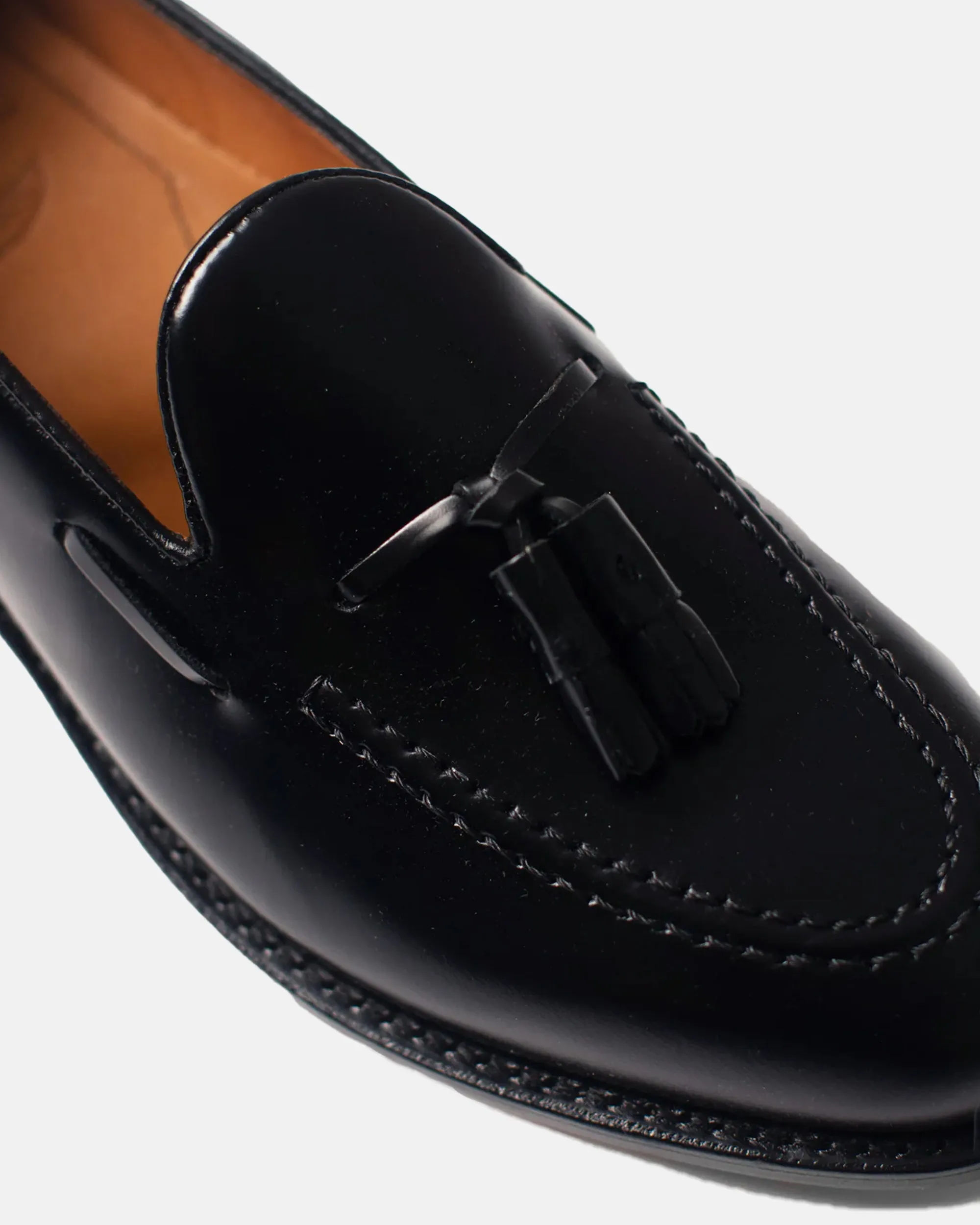 Black Tassel Loafer Anti Odor Gym Workout