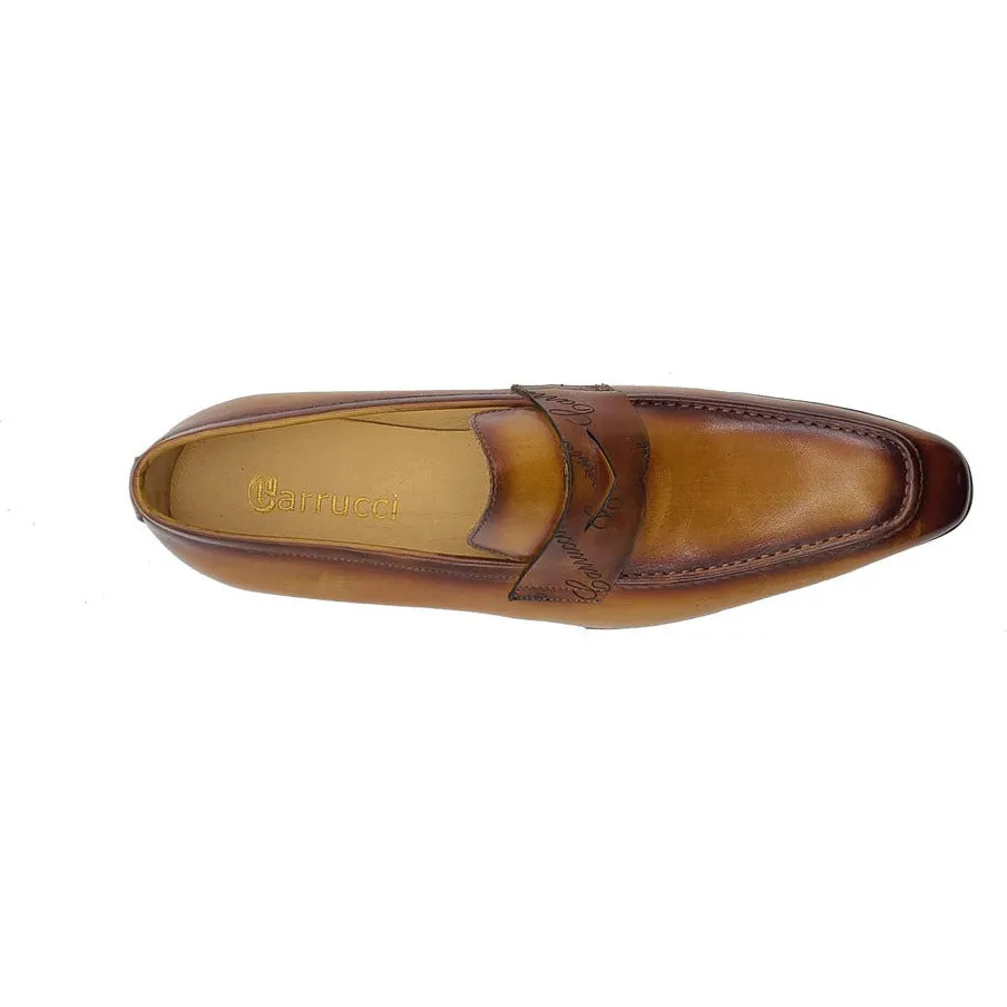Core Comfort Carrucci Cognac Signature Casual Loafer