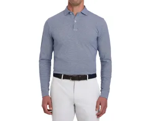 The Harvard Long Sleeve Polo WaterRepellent Coating Stylish Layer