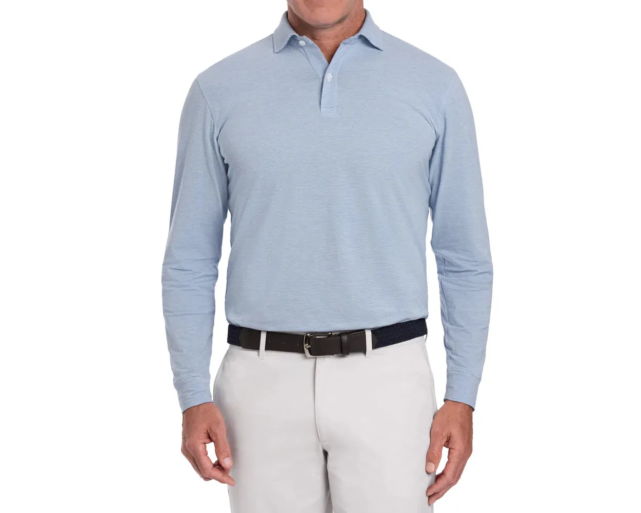 The Harvard Long Sleeve Polo Road Look QuickRelease Closures