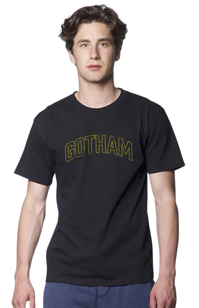 Gotham Black T-Shirt Seasonal Wear Comfy Apparel