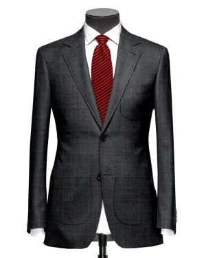Dugdale Royal Classic: Grey Windowpane Jacket anti slip grip QuickAccessPockets