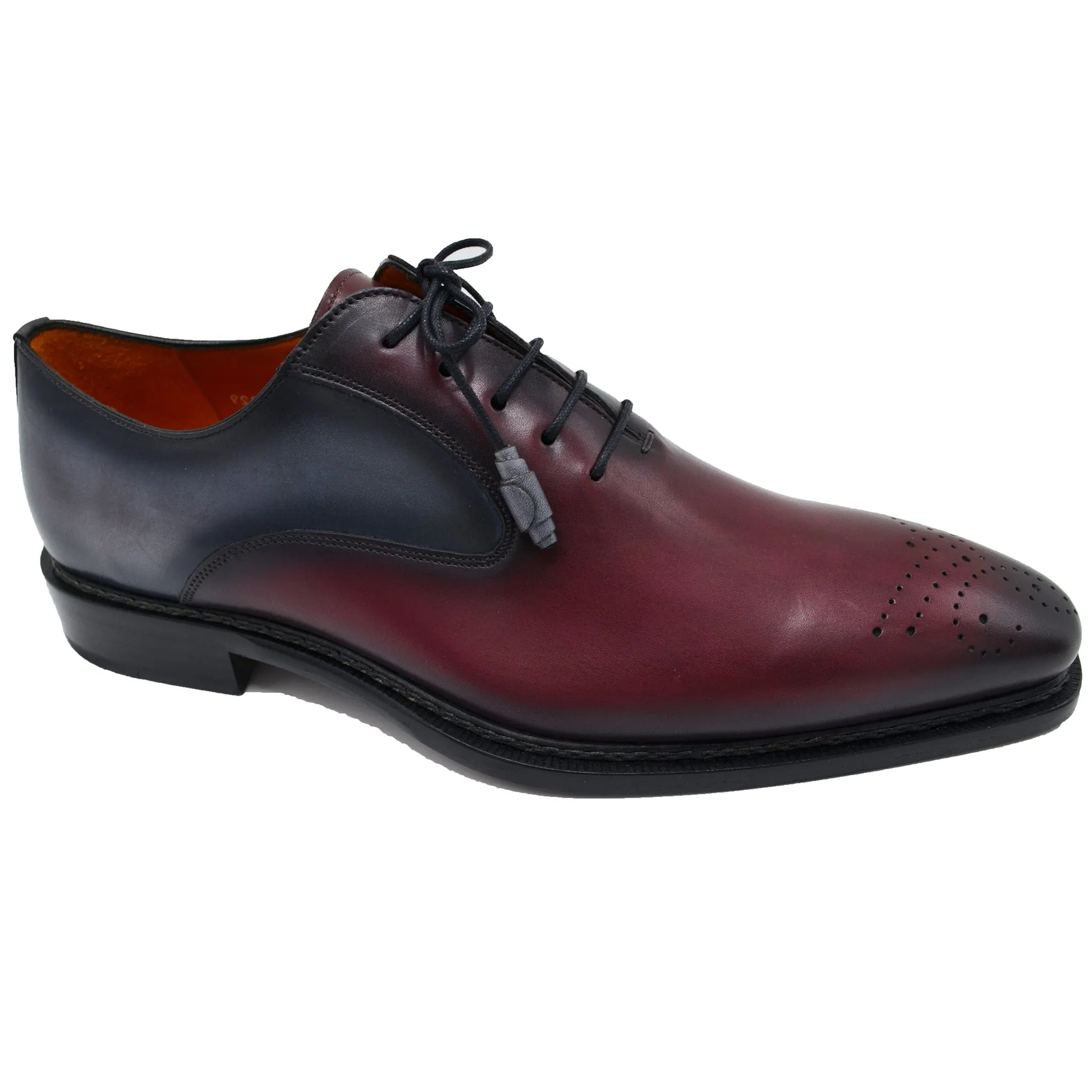 Mezlan Burnished Calfskin Lace-Up Oxford/20671 Everyday Essentials Urban Cool