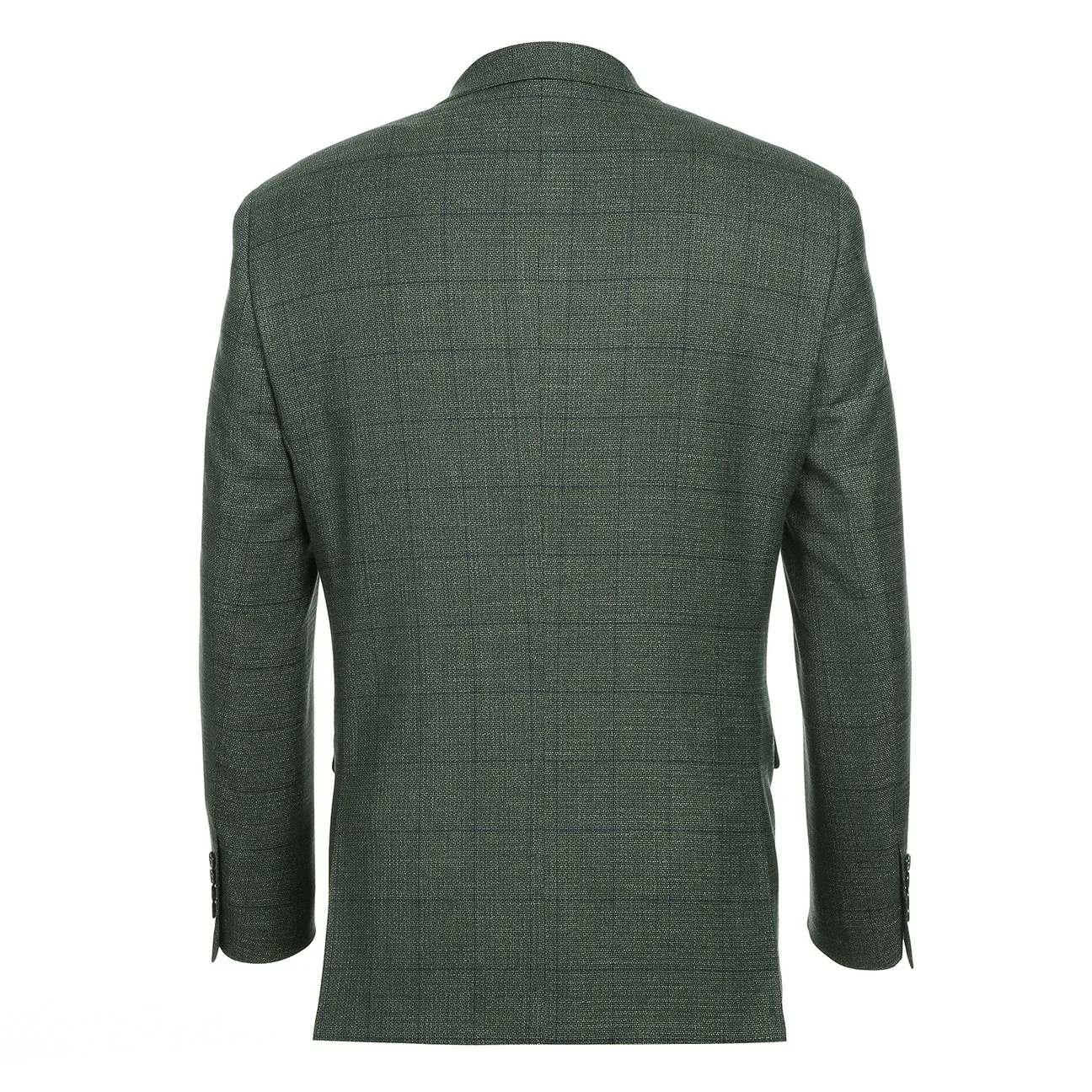 Alessandro Vitello by Renoir New Slim Fit Green Blazer 294-36 Heat Reflective Lining