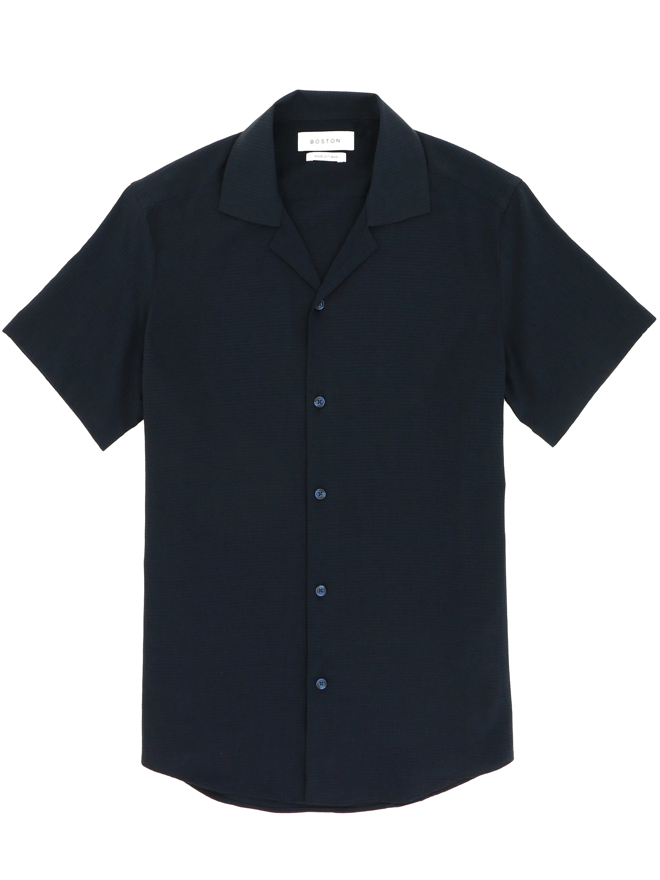 James Navy Casual Shirt fade resistant color