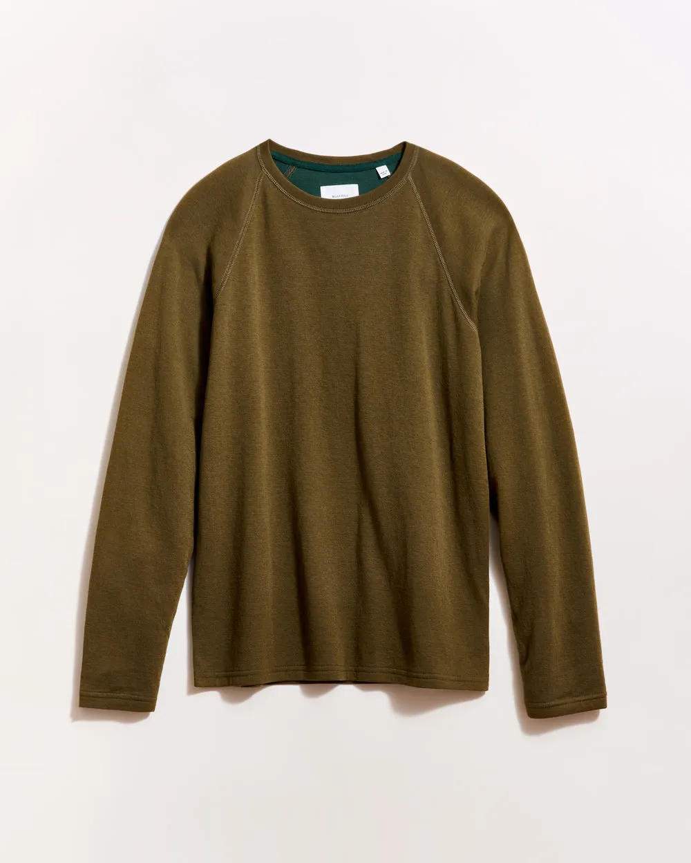Power Vibe Raglan Crew Sweater - Dark Olive