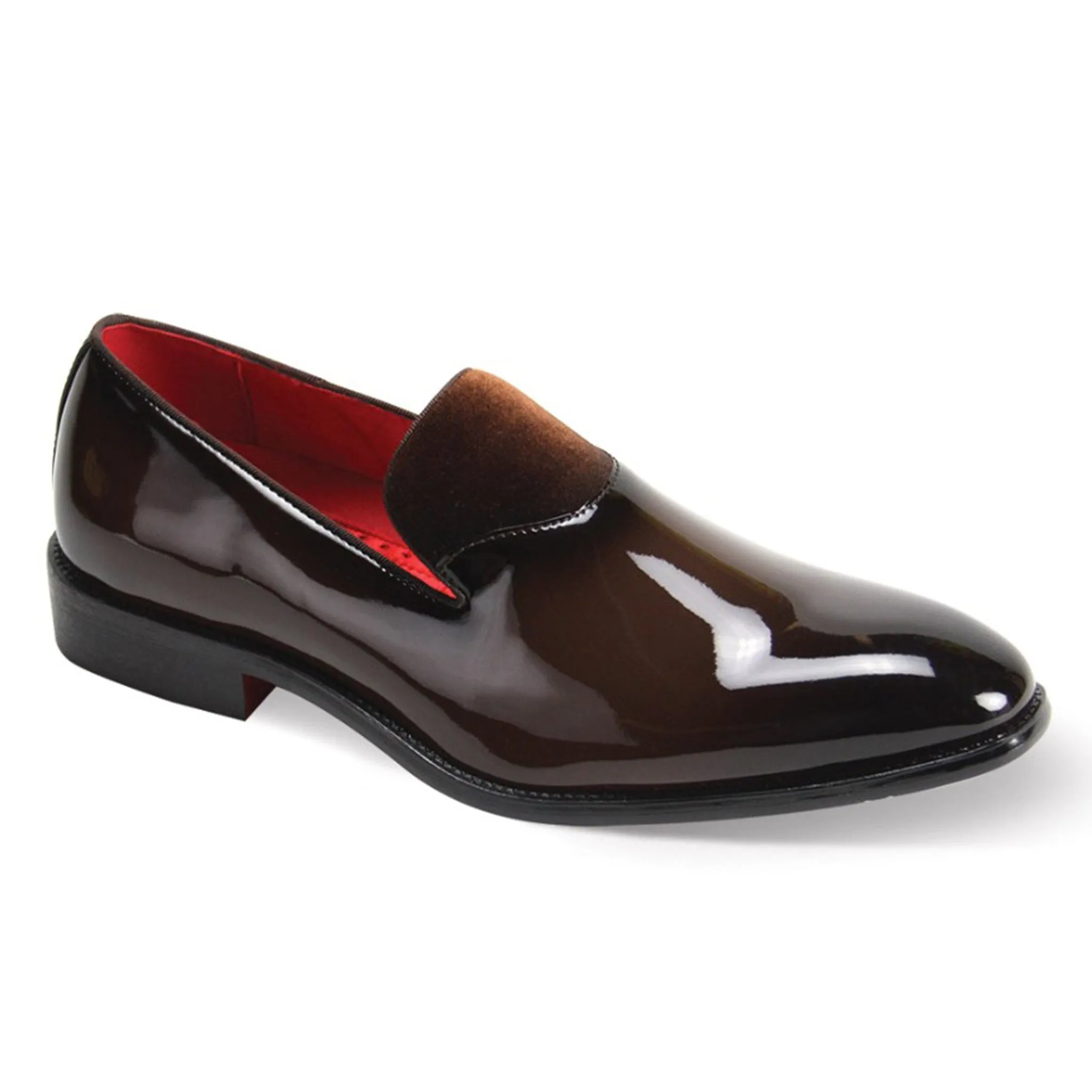 Breath Fresh Brown Patent Fashion Loafer
