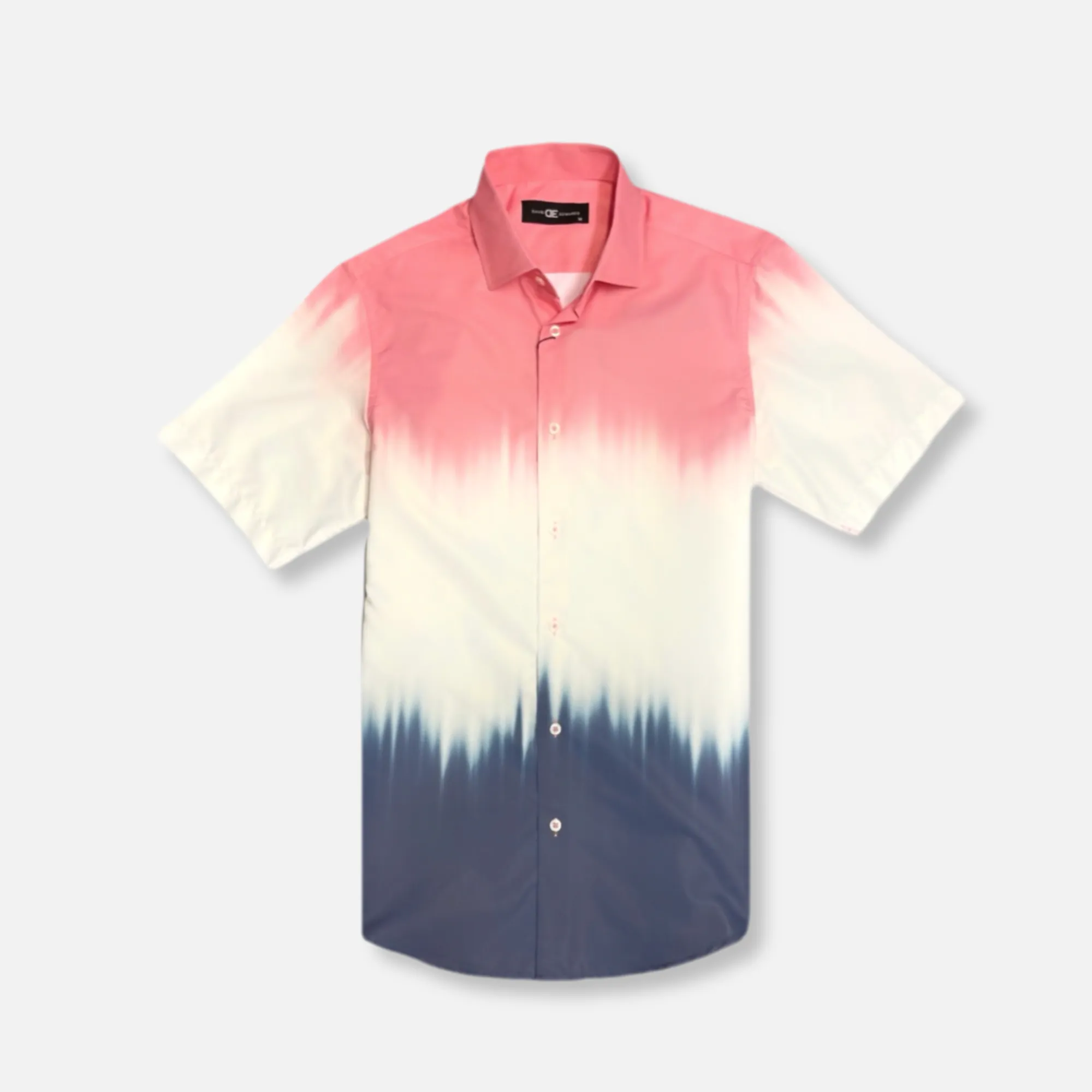 Damian Short Sleeve Button Down Elegant Skirt