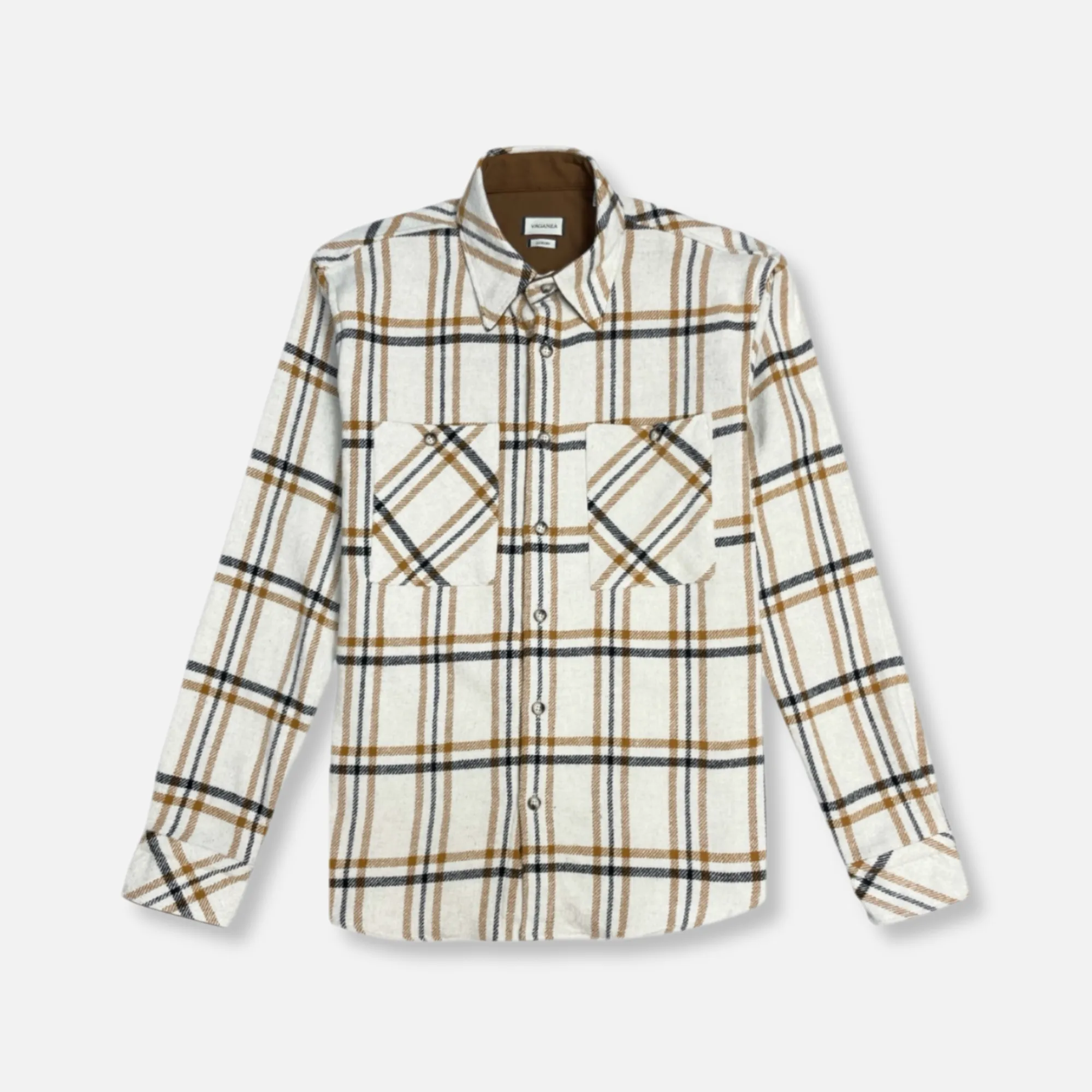 Vidal Plaid Flannel Shirt Transitional Clothing