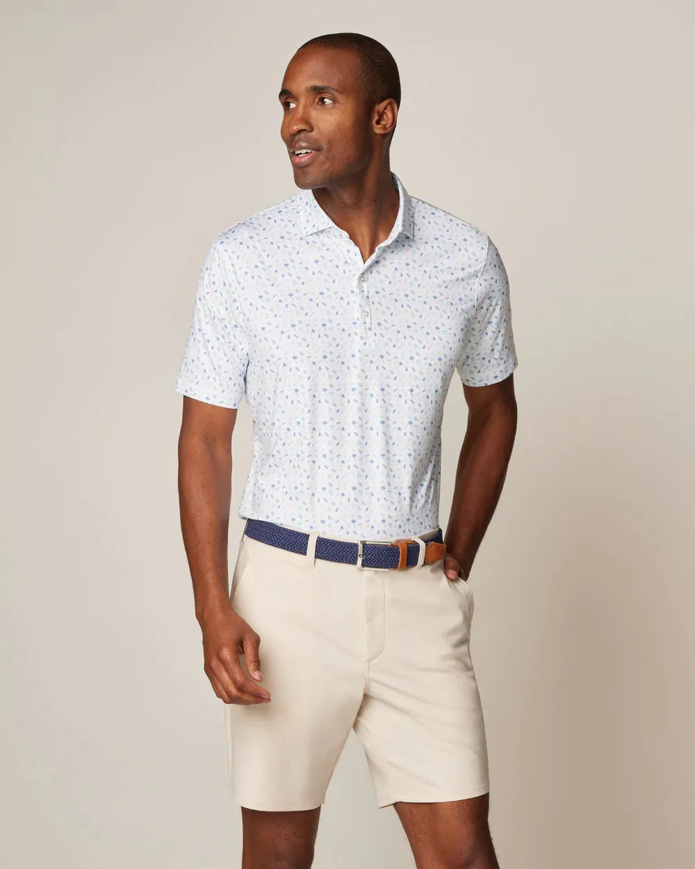 Durable Cotton Luxe Wear Oceano Polo