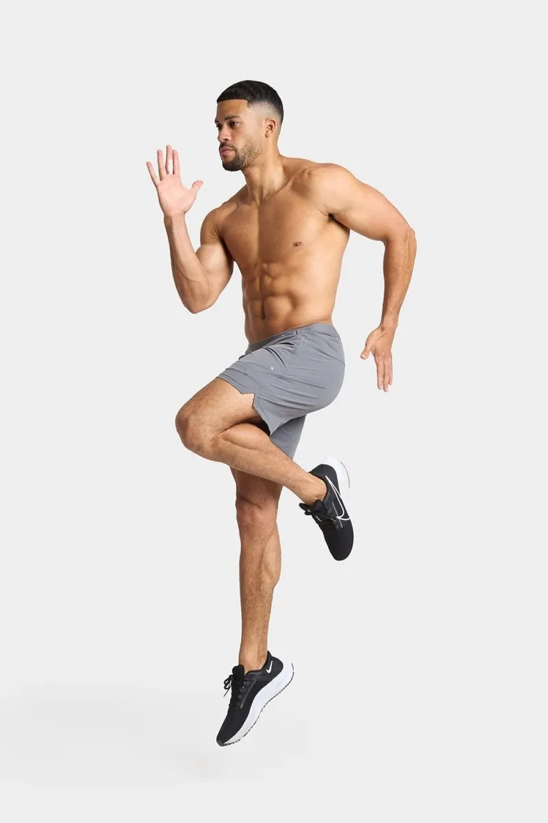 Fresh Look Training Shorts in Grey