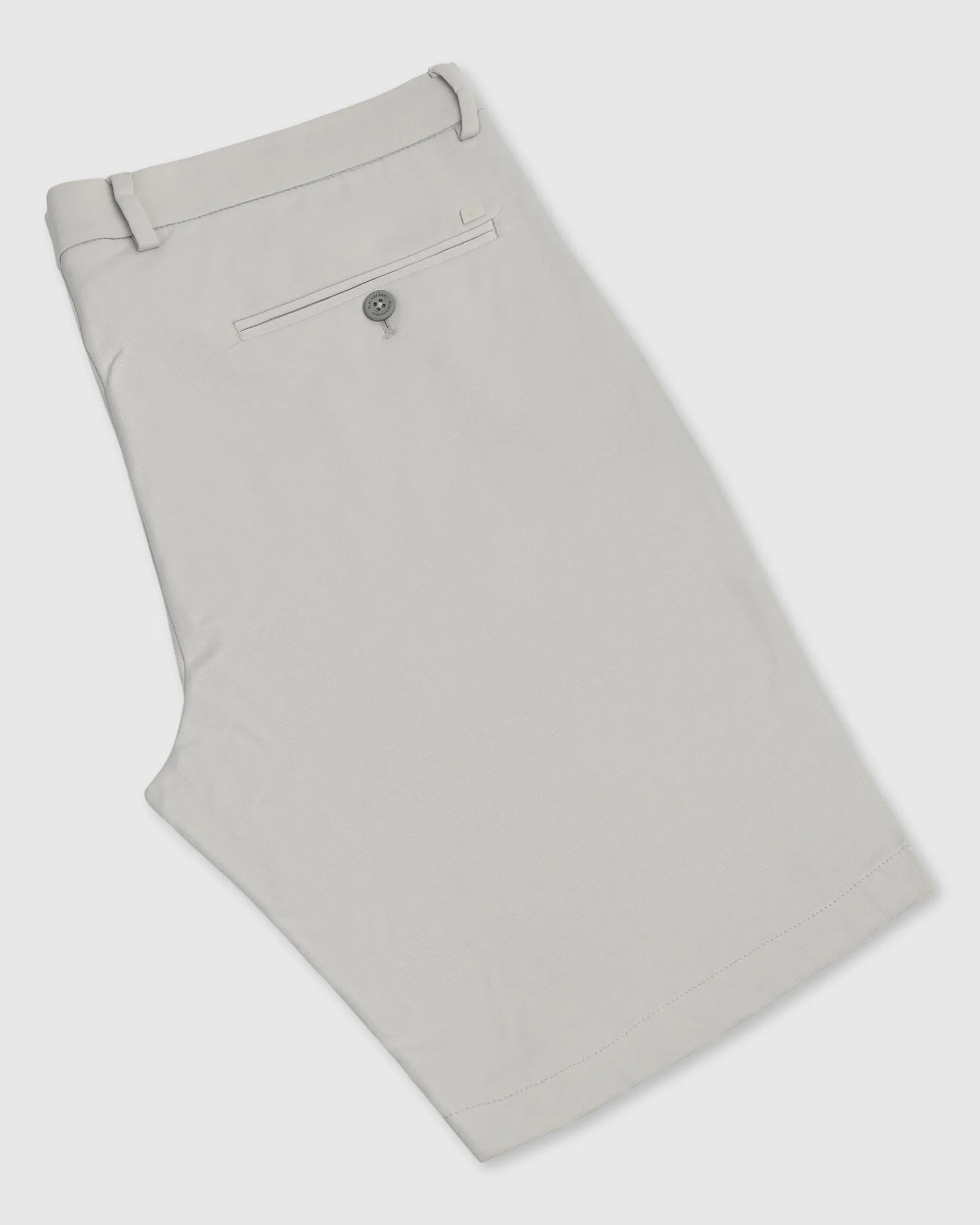TechPro Casual Grey Solid Shorts - Serry Clean Fabric