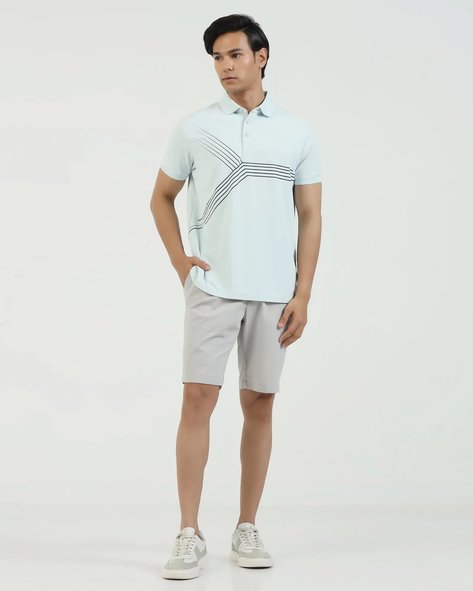 TechPro Casual Grey Solid Shorts - Serry All Purpose Wear Warm Weather Style