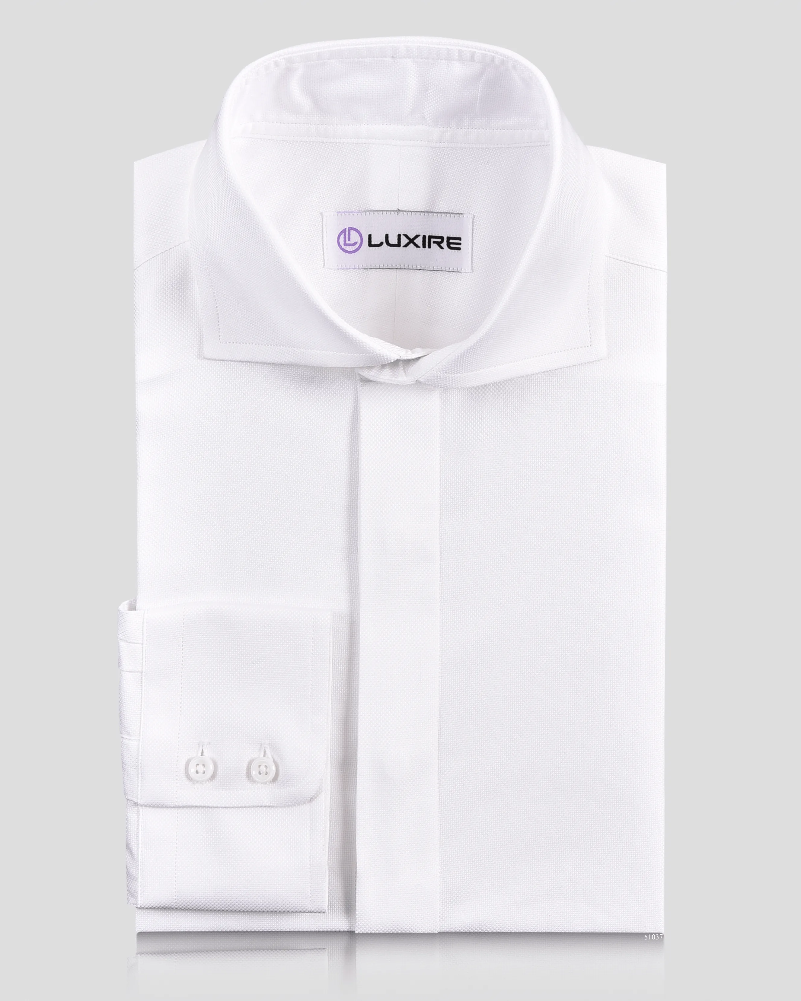 Non-Iron Student Essential Brembana 2-Ply Giza White Royal Oxford Shirt