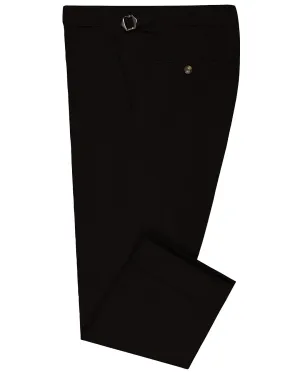 Vitale Barberis Canonico - 100% Flannel Black Flexible Knee Articulation
