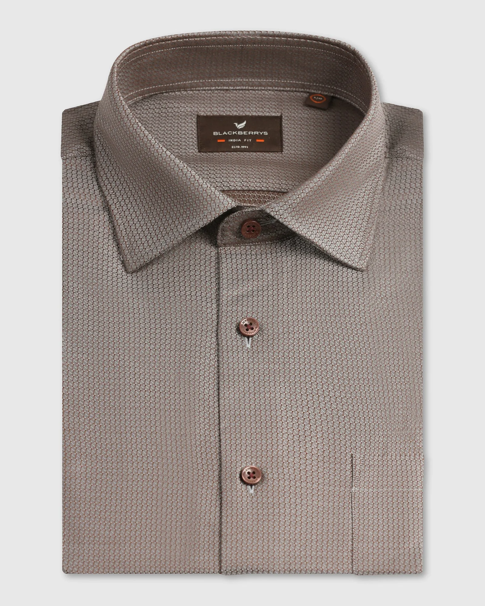 Mesh Insert Oversized style Tan Textured Shirt - Recite