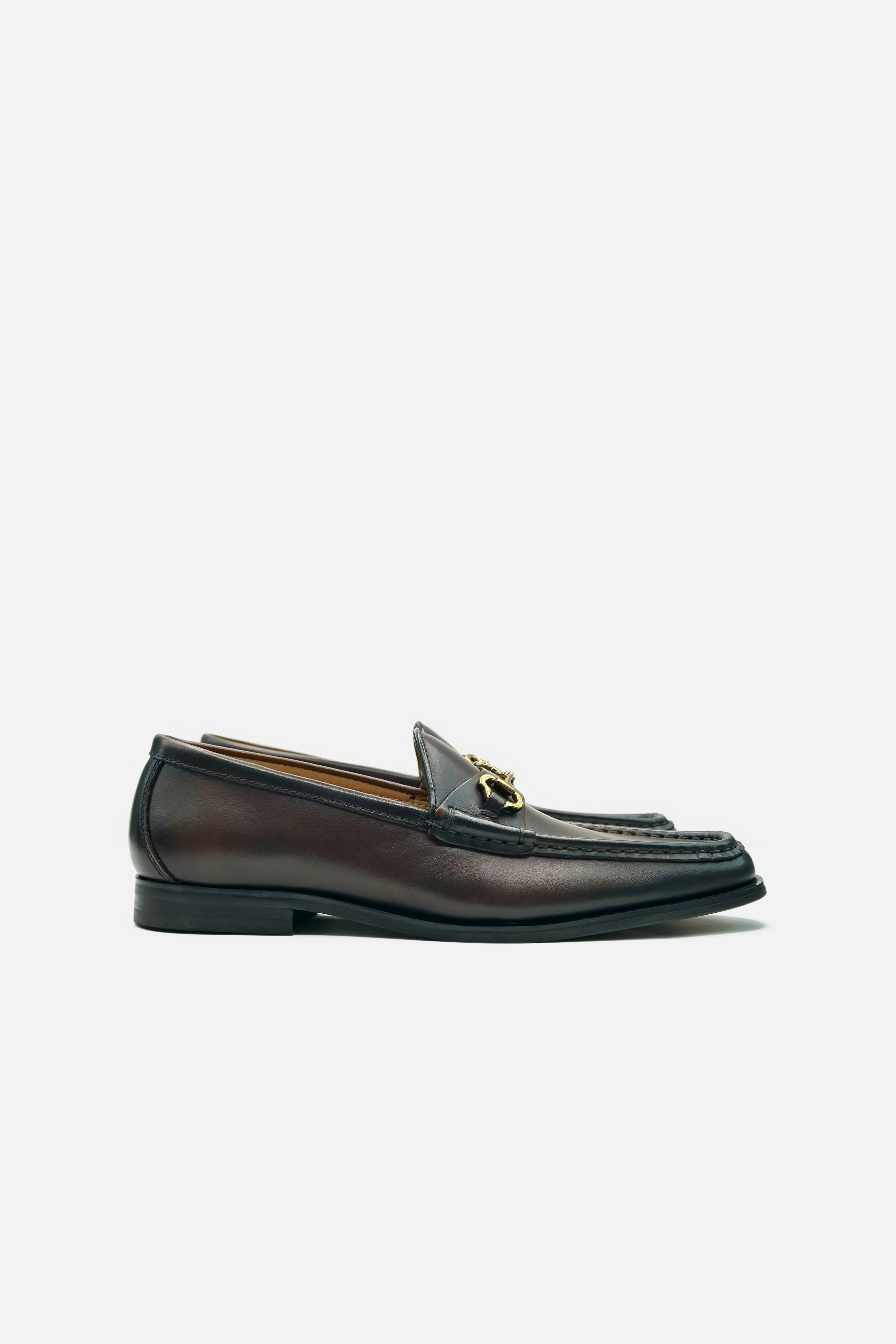 Adjustable Straps Galo Bit Loafer Shoes