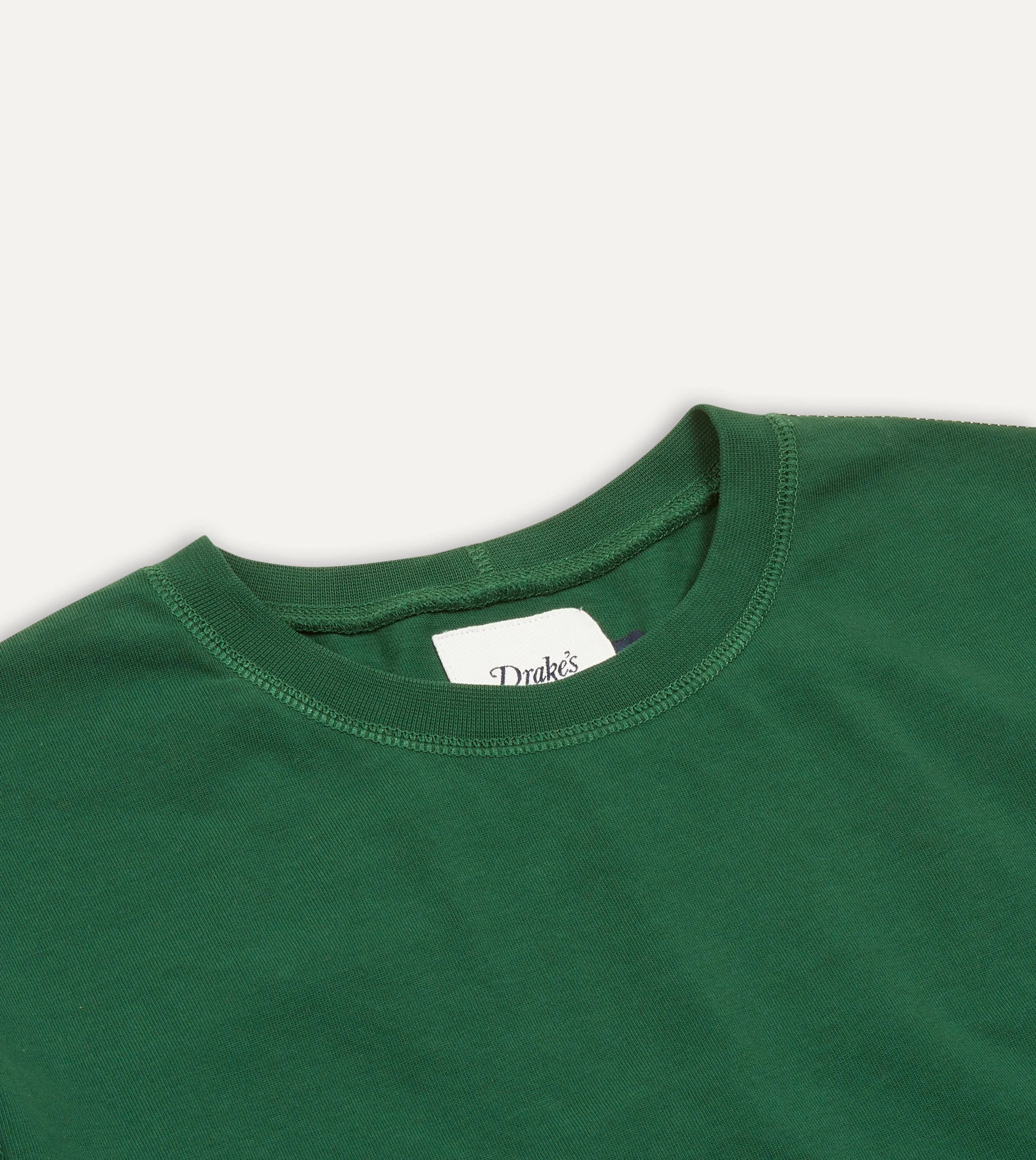 NonRestrictiveCut Classic Cut Forest Green Cotton Crew Neck Hiking T-Shirt