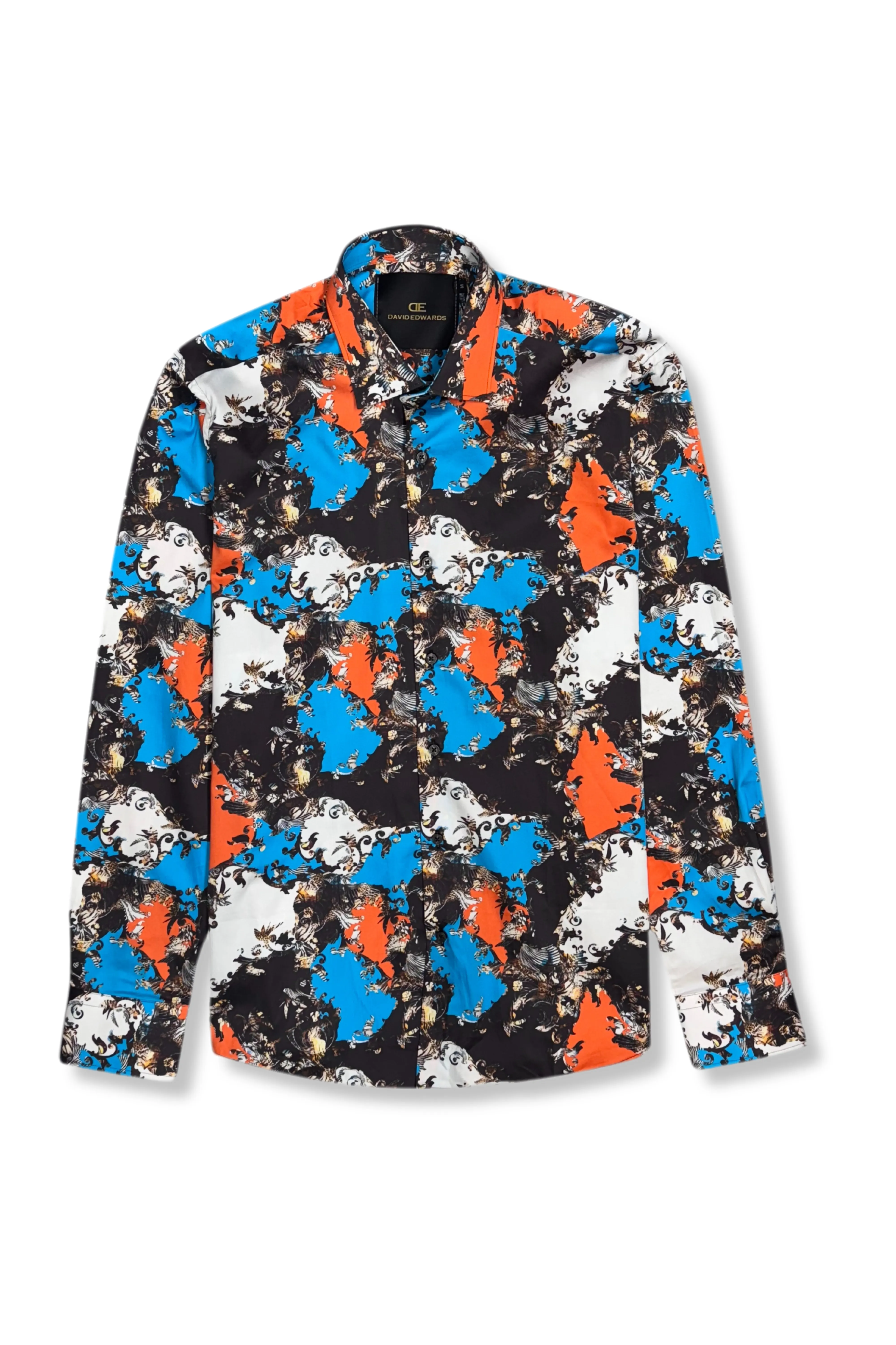 Dauer Long Sleeve Button Down Shirt Breathable fabric