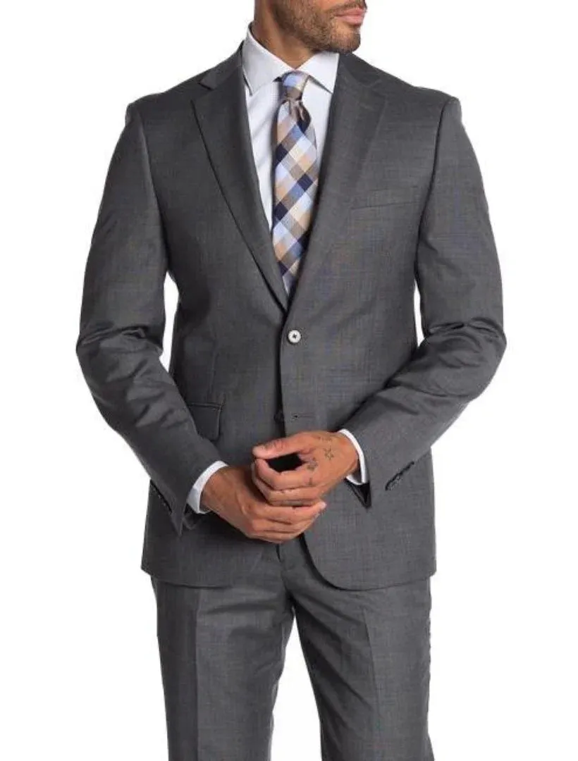 Calvin Klein Ultra Slim Fit Suit in Grey Wind Shield Sporty Fit
