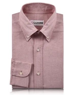Stylish Element Peach Oxford Shirt Loose Fit