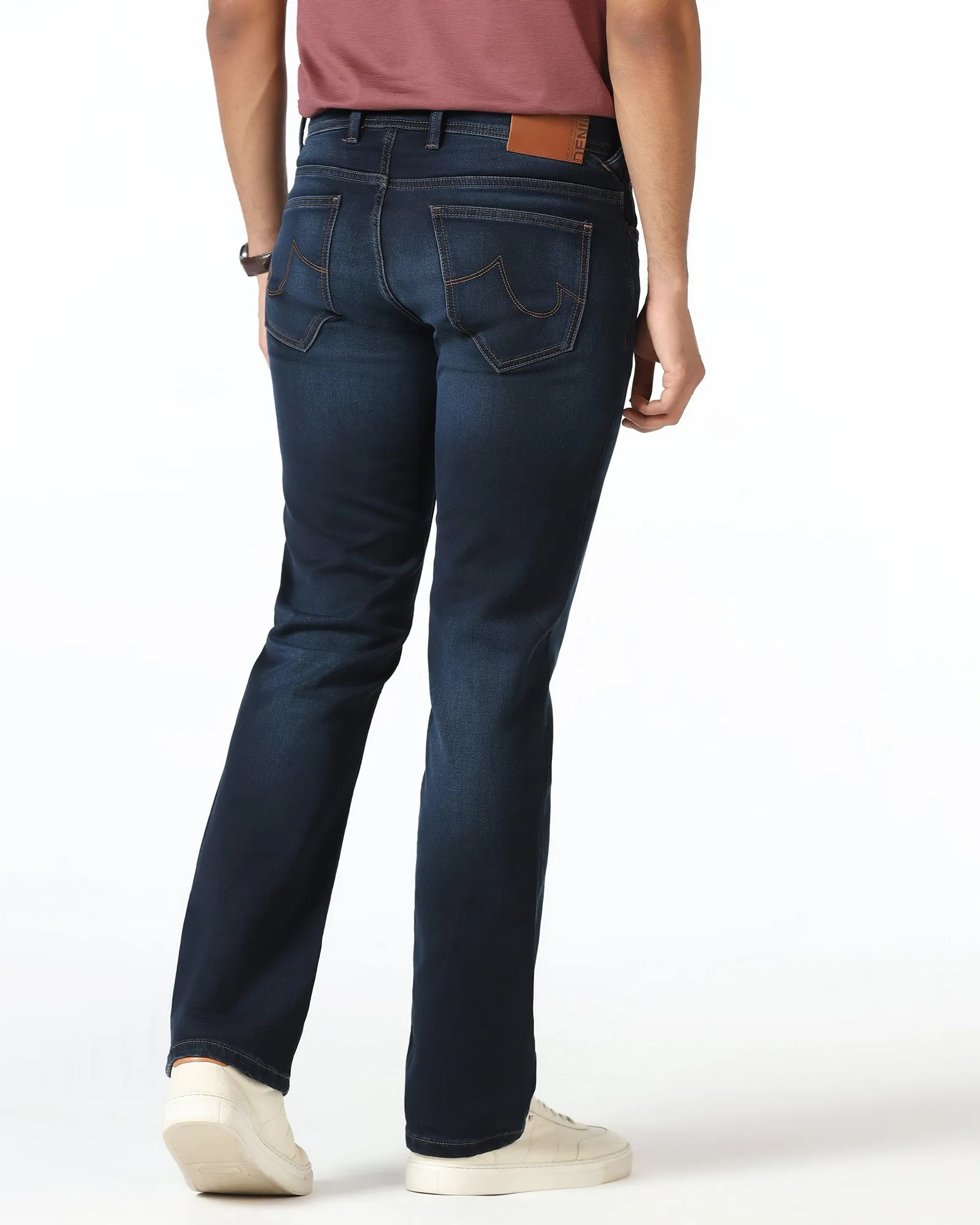 Travel Outfit Music Event Seasonal piece Ultrasoft Straight Comfort Duke Fit Indigo Jeans - Egon