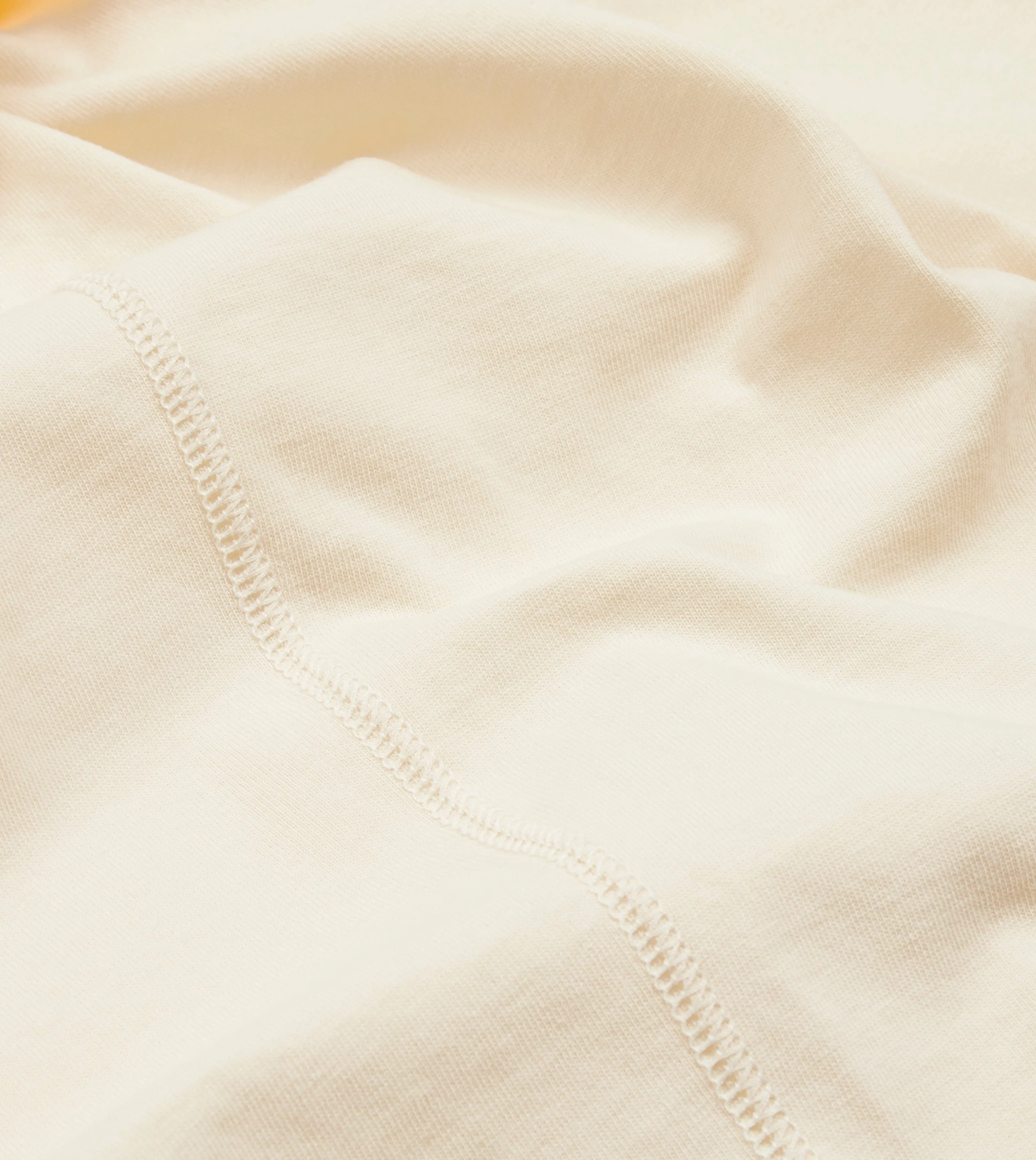 yoga clothing City Fashion Look Antique White Cotton Crew Neck Hiking T-Shirt