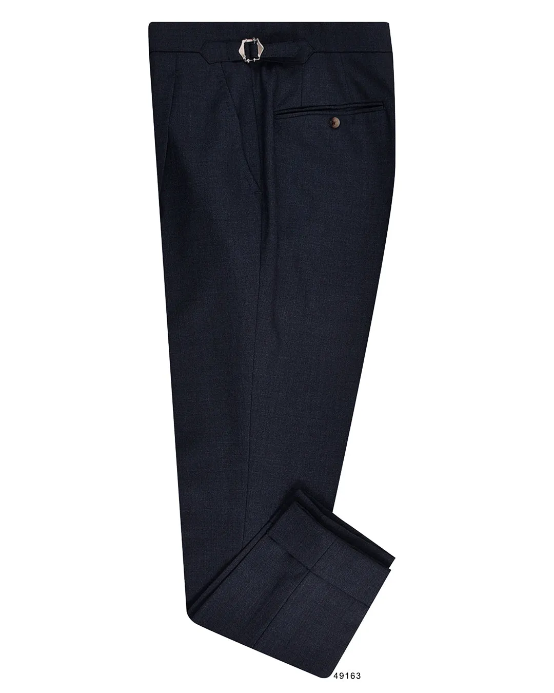 VBC - 4 Ply Tropical Wool: Dark Indigo Dress Pant Office Appropriate