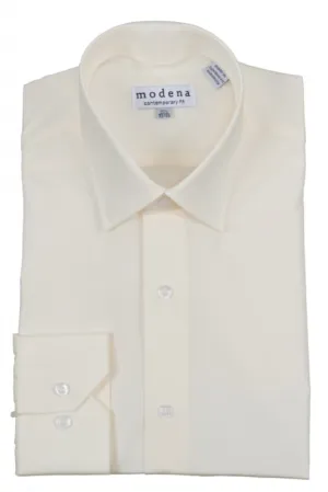 Vintage Style Modena Contemporary Fit Regular Cuff M300BS0R Cream