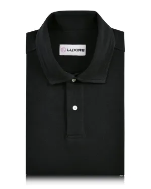 Faded Grey Polo Simple Top Lightweight Knit