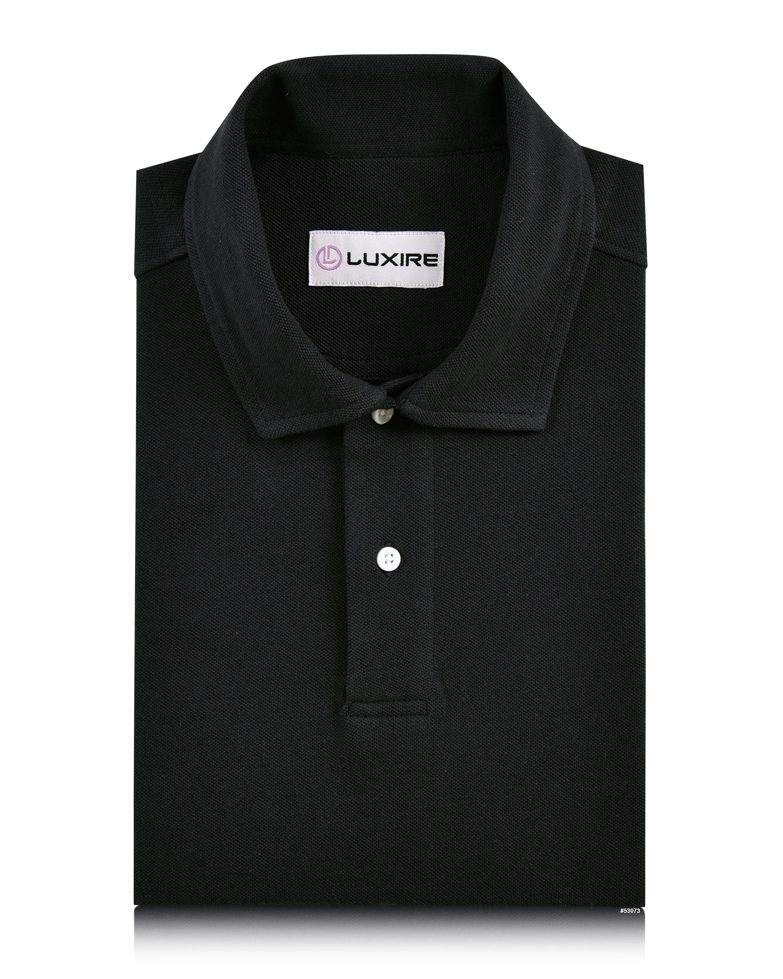 Faded Grey Polo Simple Top Lightweight Knit