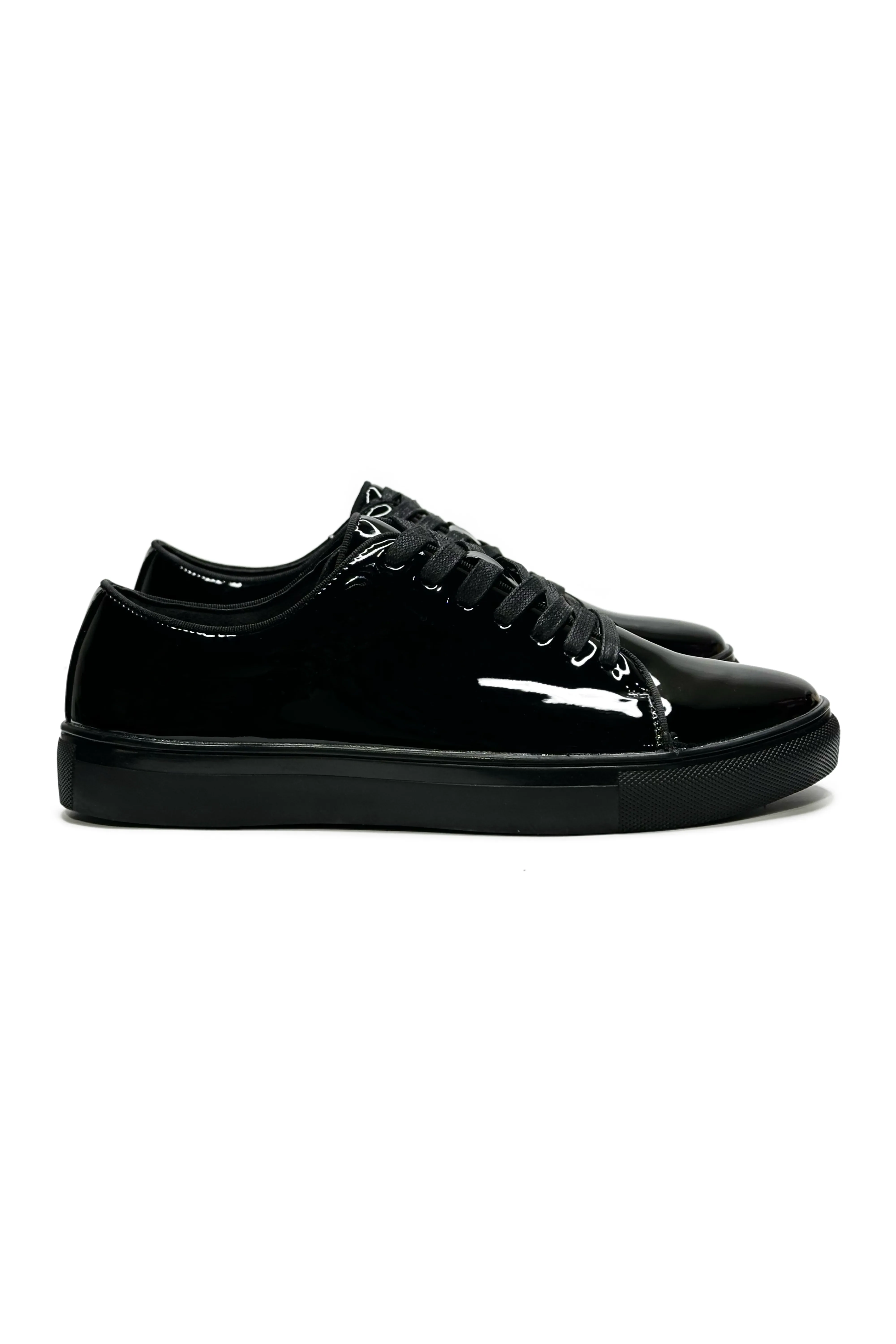 Salvatore Patent Cupsole Sneakers Push Hike Suede