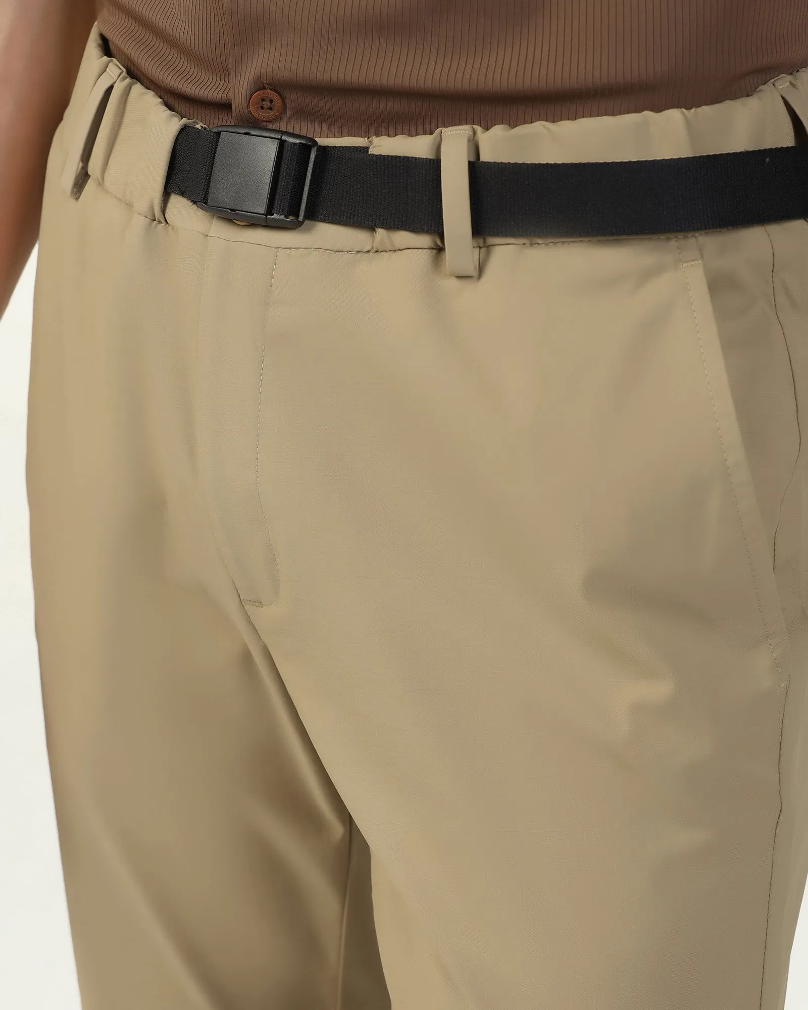 TechPro Slim Fit B-91 Casual Khaki Solid Khakis - Kyle Compact Fit