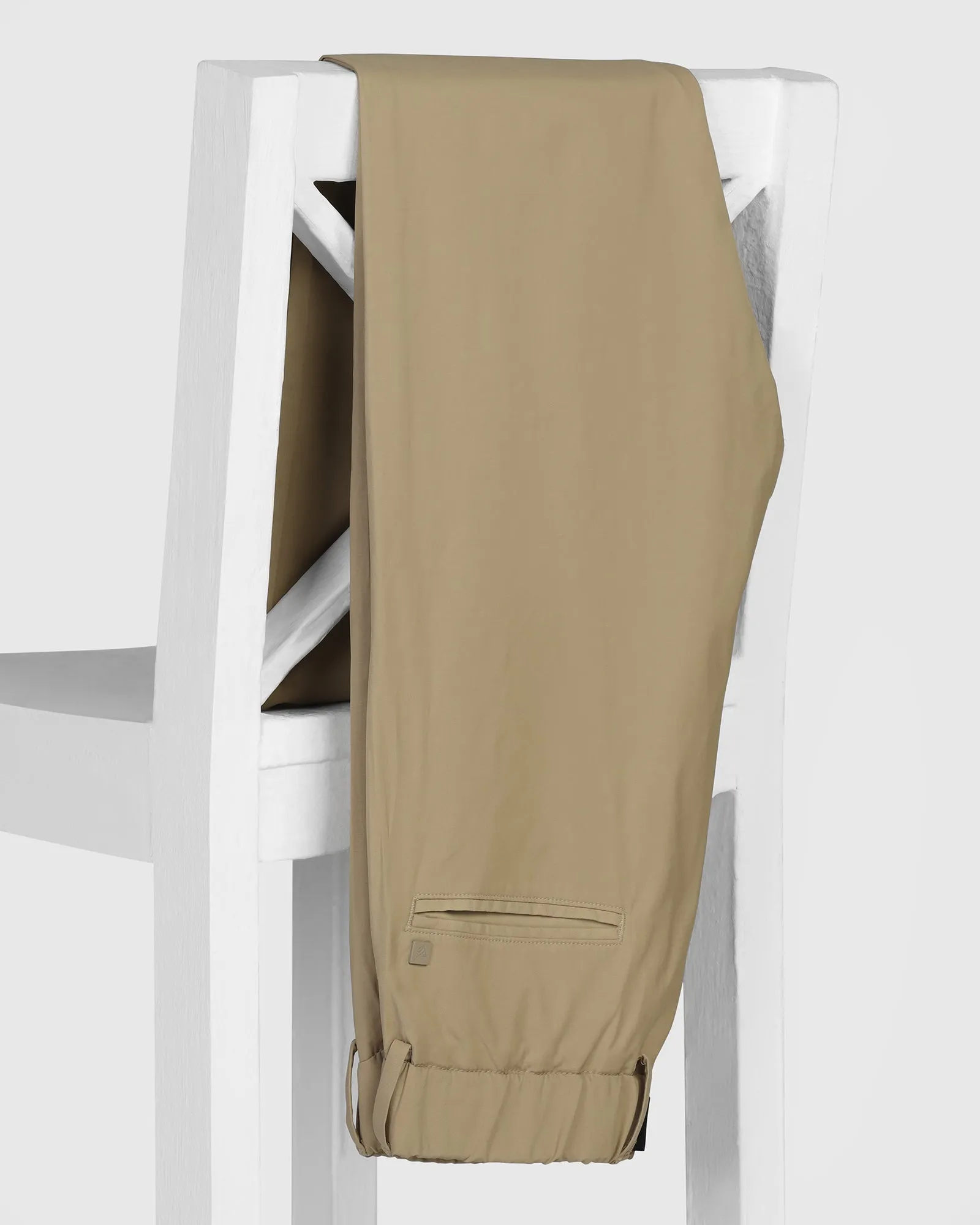 TechPro Slim Fit B-91 Casual Khaki Solid Khakis - Kyle Athletic Comfort Boho chic