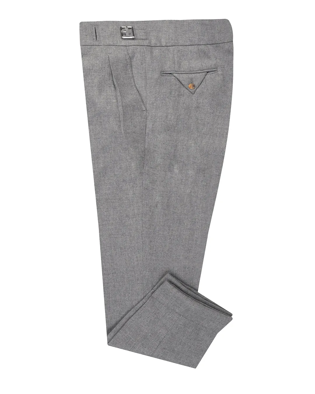 Skinny Fit EThomas Wool Cashmere: Ash Twill