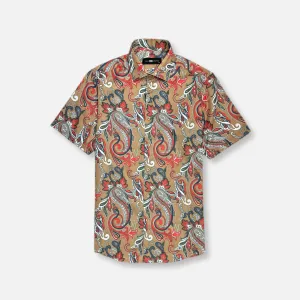 Still Glow NonBindingEdges Dougal Resort Short Sleeve Button Down